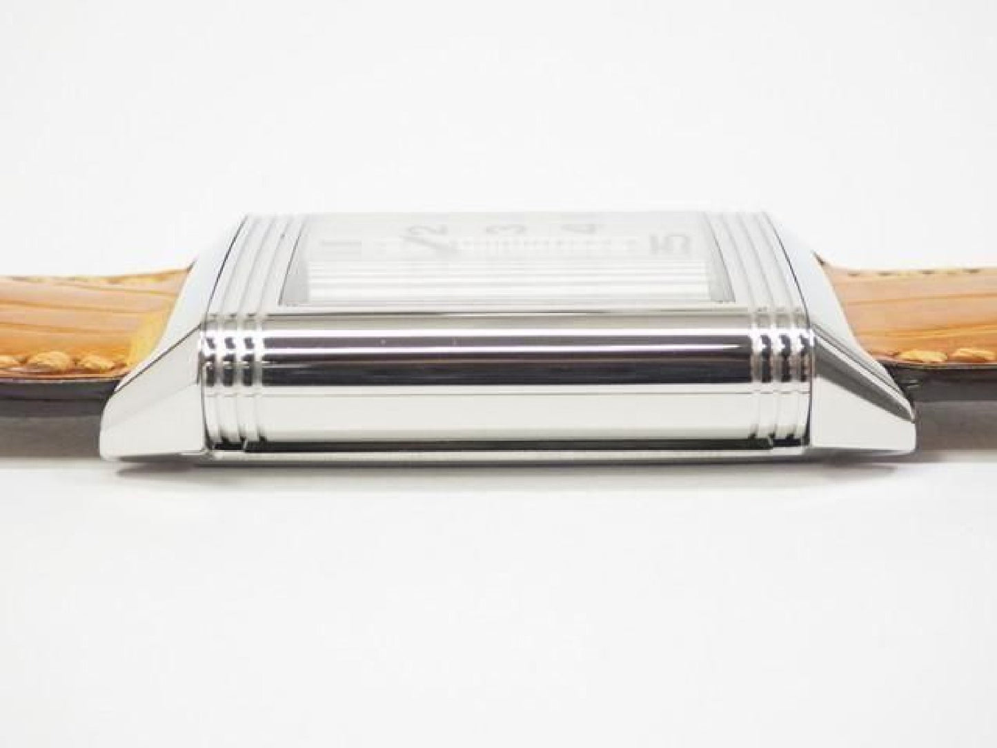 JAEGER LECOULTRE large Reverso silver Ref.Q2708410 Genuine goods Mens 191479534 hannari-shop