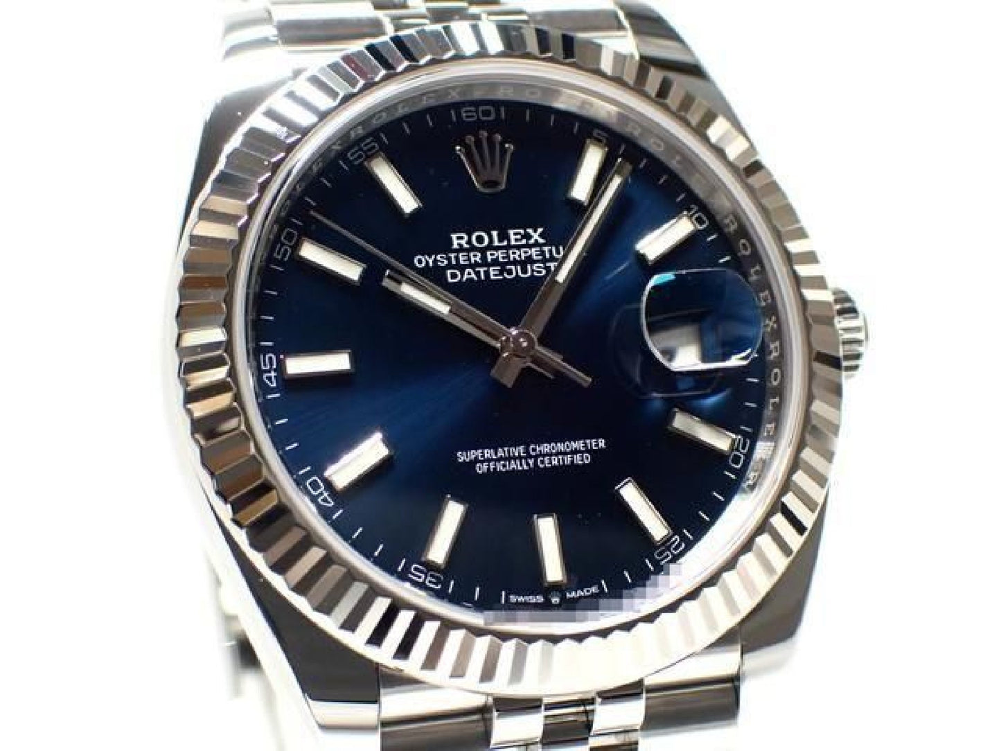 ROLEX Datejust 41 bright blue 126334 Jubilee '23 Mens 191521661 hannari-shop