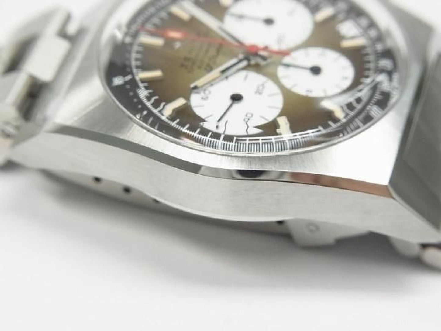 ZENITH Chrono Master Revival El Primero A385 Gradation brown Genuine goods Mens 191604864 hannari-shop