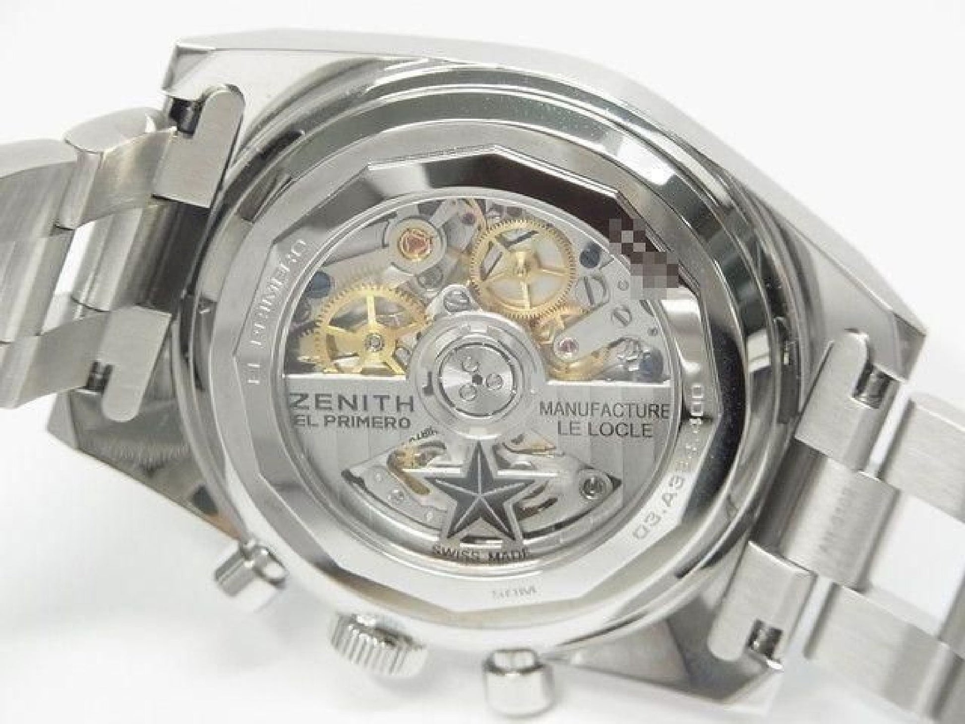 ZENITH Chrono Master Revival El Primero A385 Gradation brown Genuine goods Mens 191604864 hannari-shop