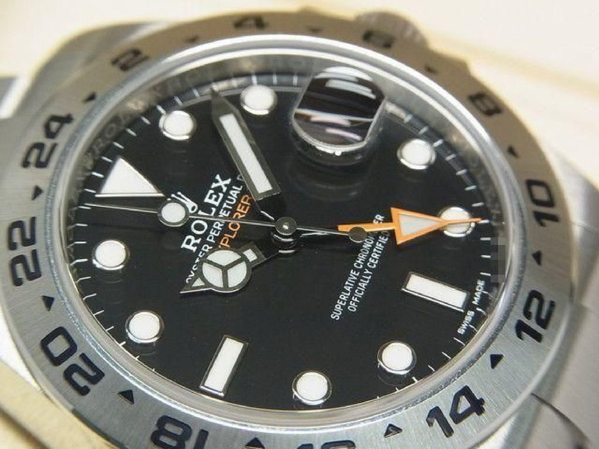 ROLEX EXPLORERII black Dial 216570 Genuine goods Mens 191609729 hannari-shop