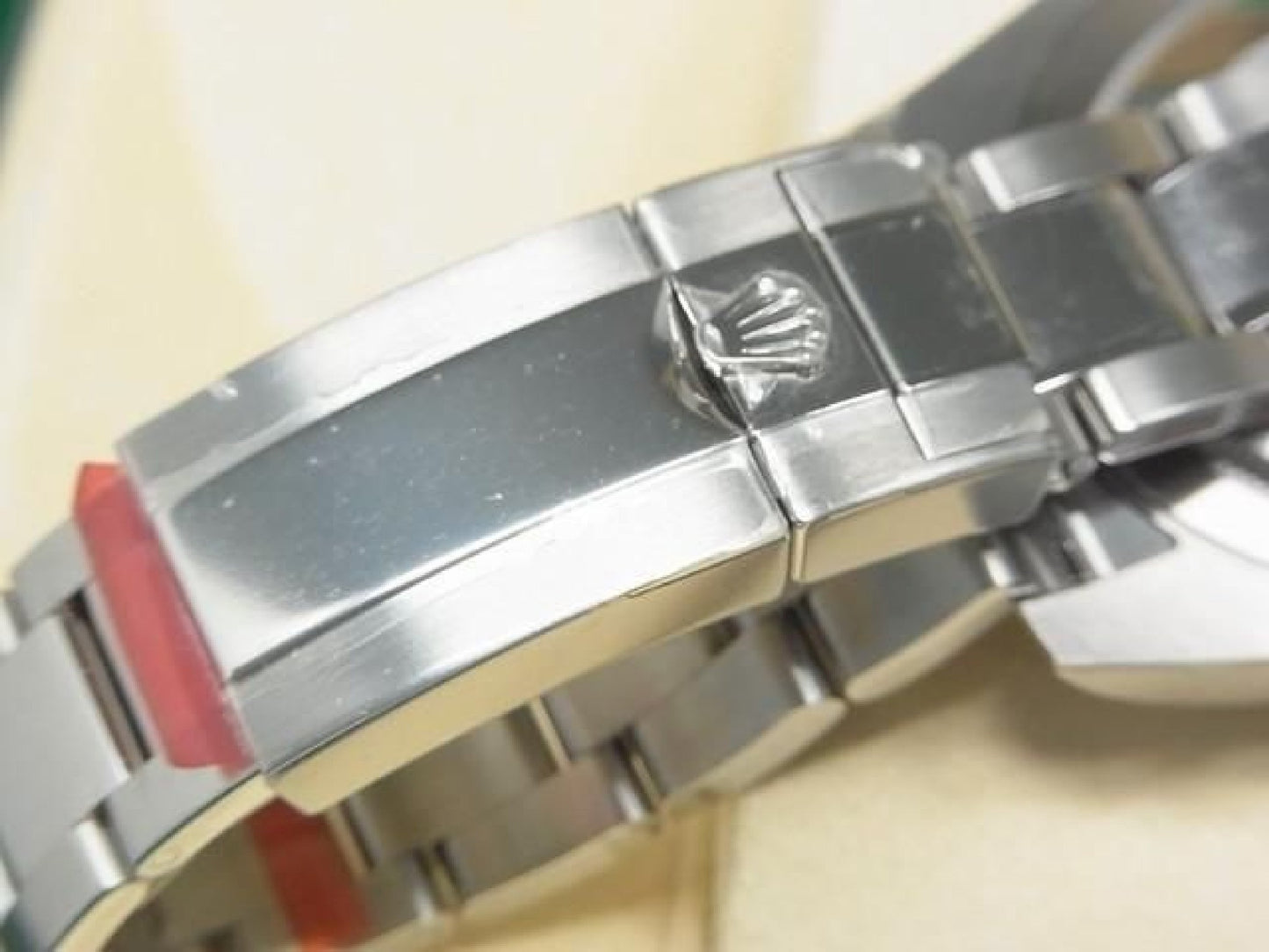 ROLEX GMT MasterII blue black bezel 116710BLNR Oyster Bracelet protective seal unused Mens 191616105 hannari-shop