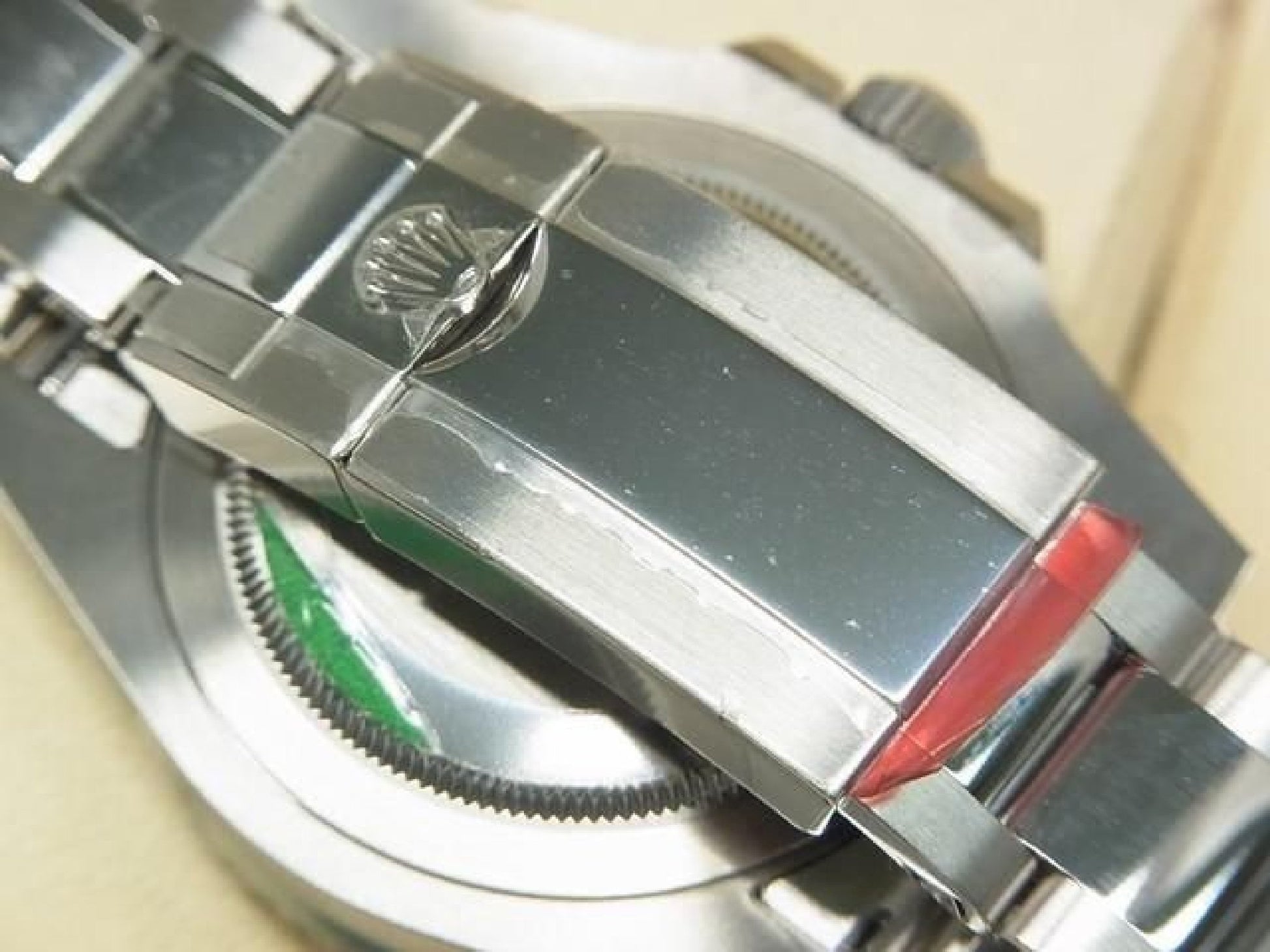 ROLEX GMT MasterII blue black bezel 116710BLNR Oyster Bracelet protective seal unused Mens 191616105 hannari-shop