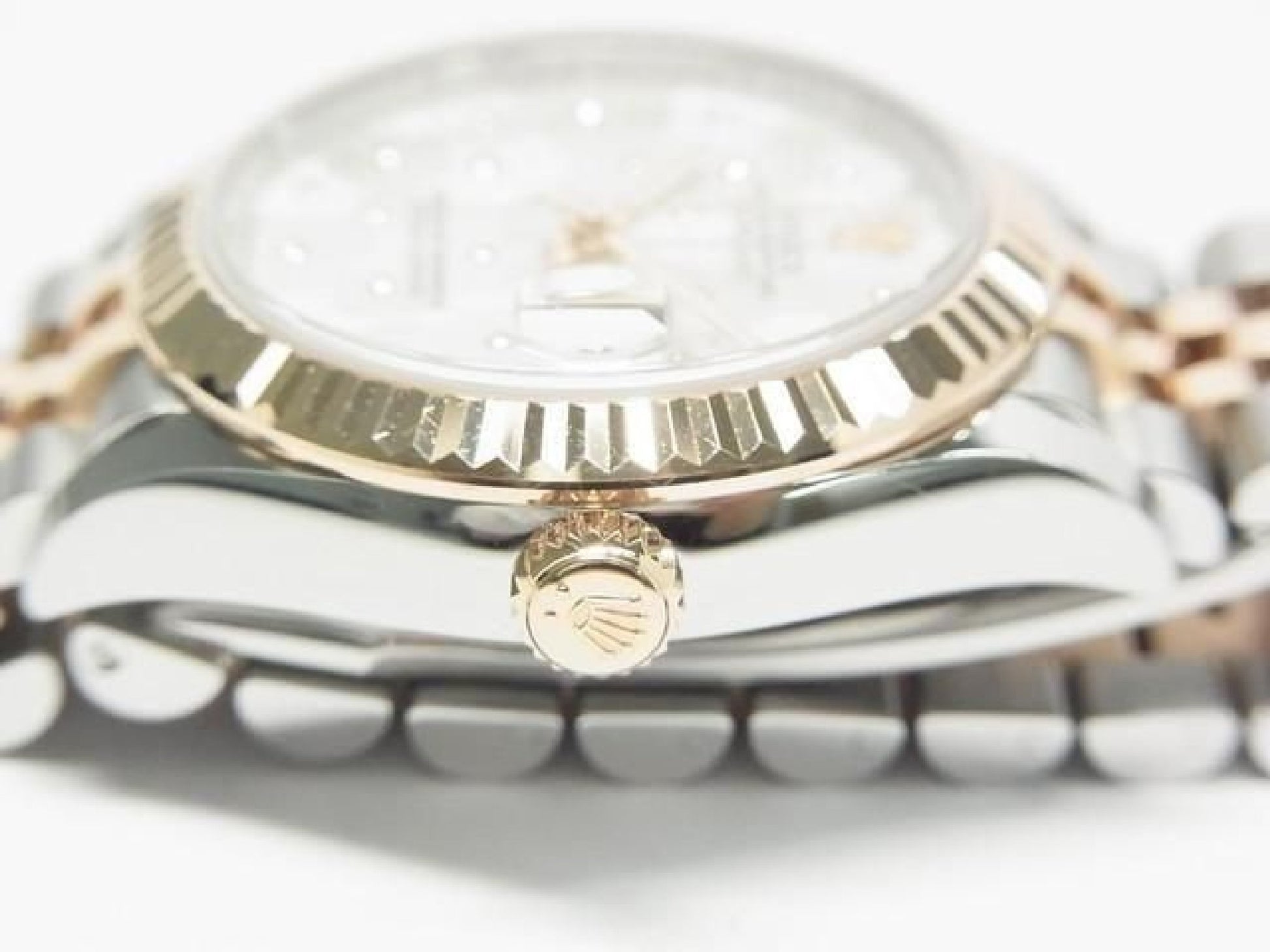 ROLEX Datejust 31 SS x Everose Gold combination floral motif 278271 Mens 191629072 hannari-shop