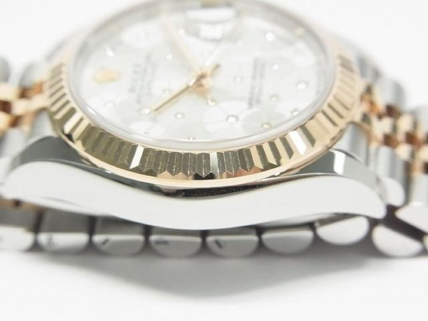 ROLEX Datejust 31 SS x Everose Gold combination floral motif 278271 Mens 191629072 hannari-shop