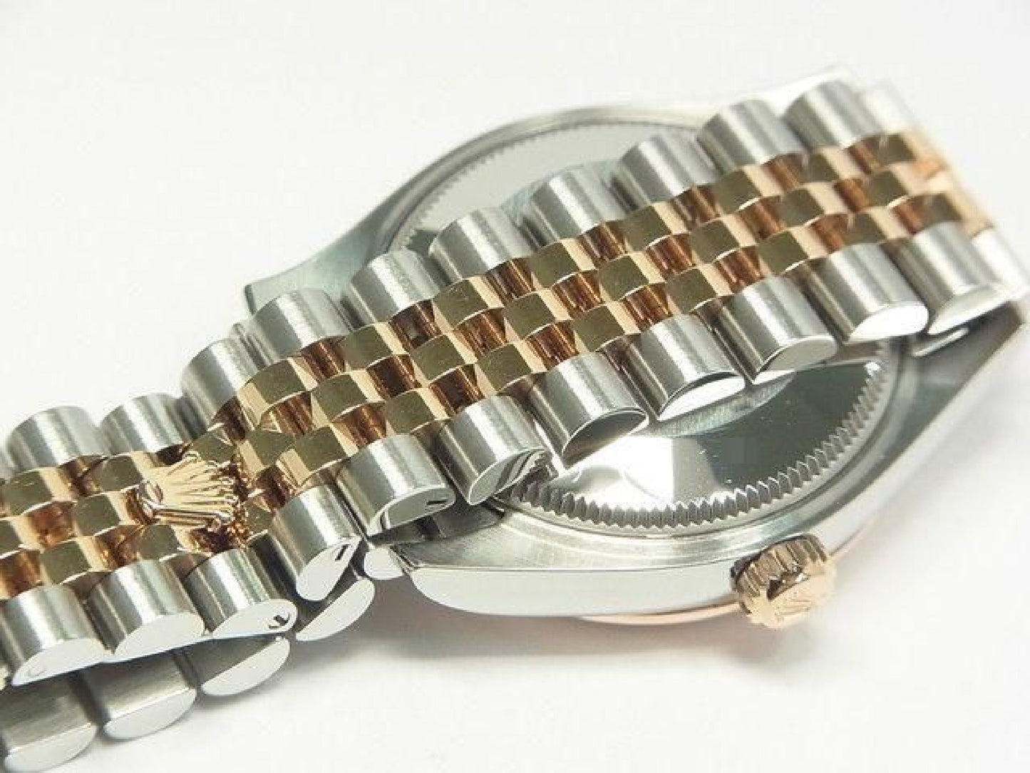 ROLEX Datejust 31 SS x Everose Gold combination floral motif 278271 Mens 191629072 hannari-shop