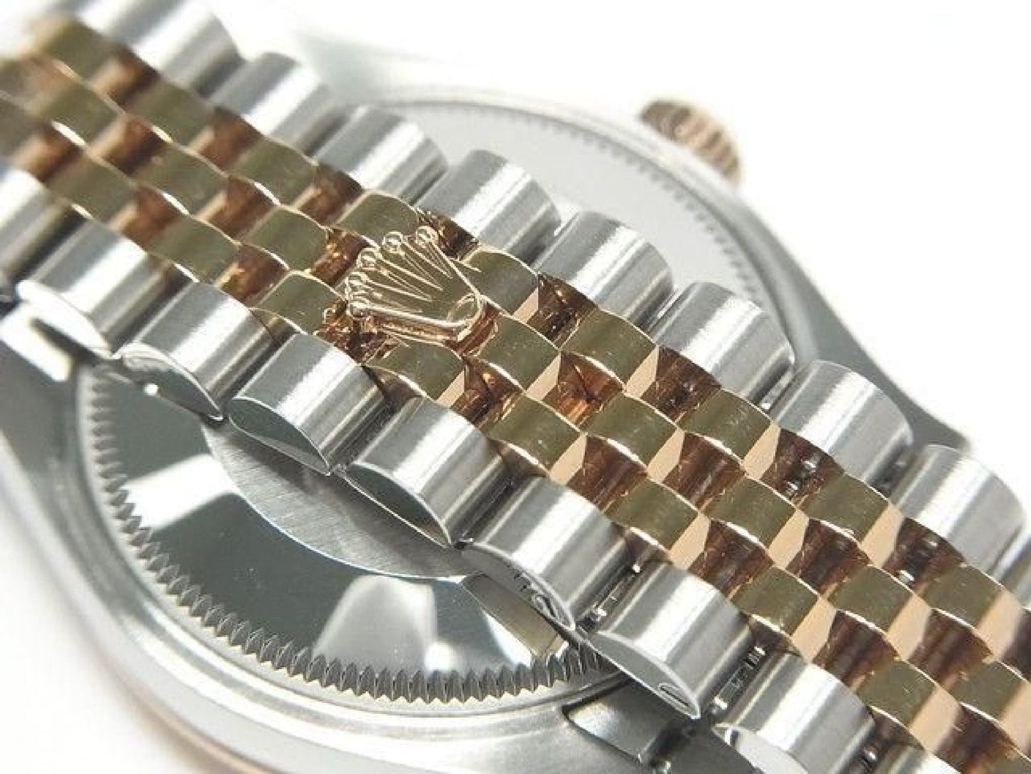 ROLEX Datejust 31 SS x Everose Gold combination floral motif 278271 Mens 191629072 hannari-shop