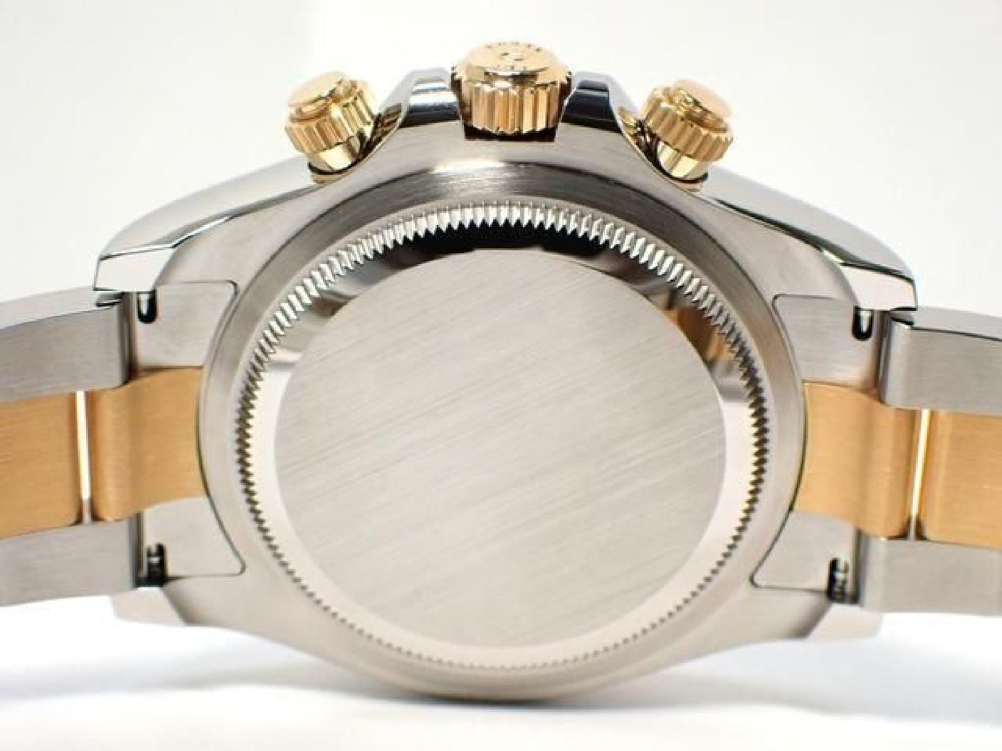 ROLEX Daytona SS x18KYG combination black Dial8P diamond 126503G '24 Mens 191676992 hannari-shop