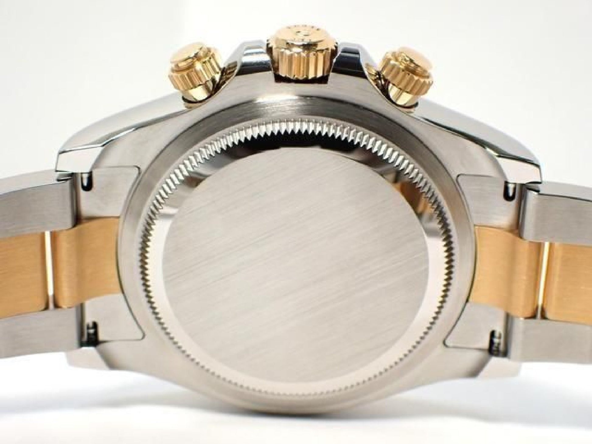 ROLEX Daytona SS x18KYG combination black Dial8P diamond 126503G '24 Mens 191676992 hannari-shop