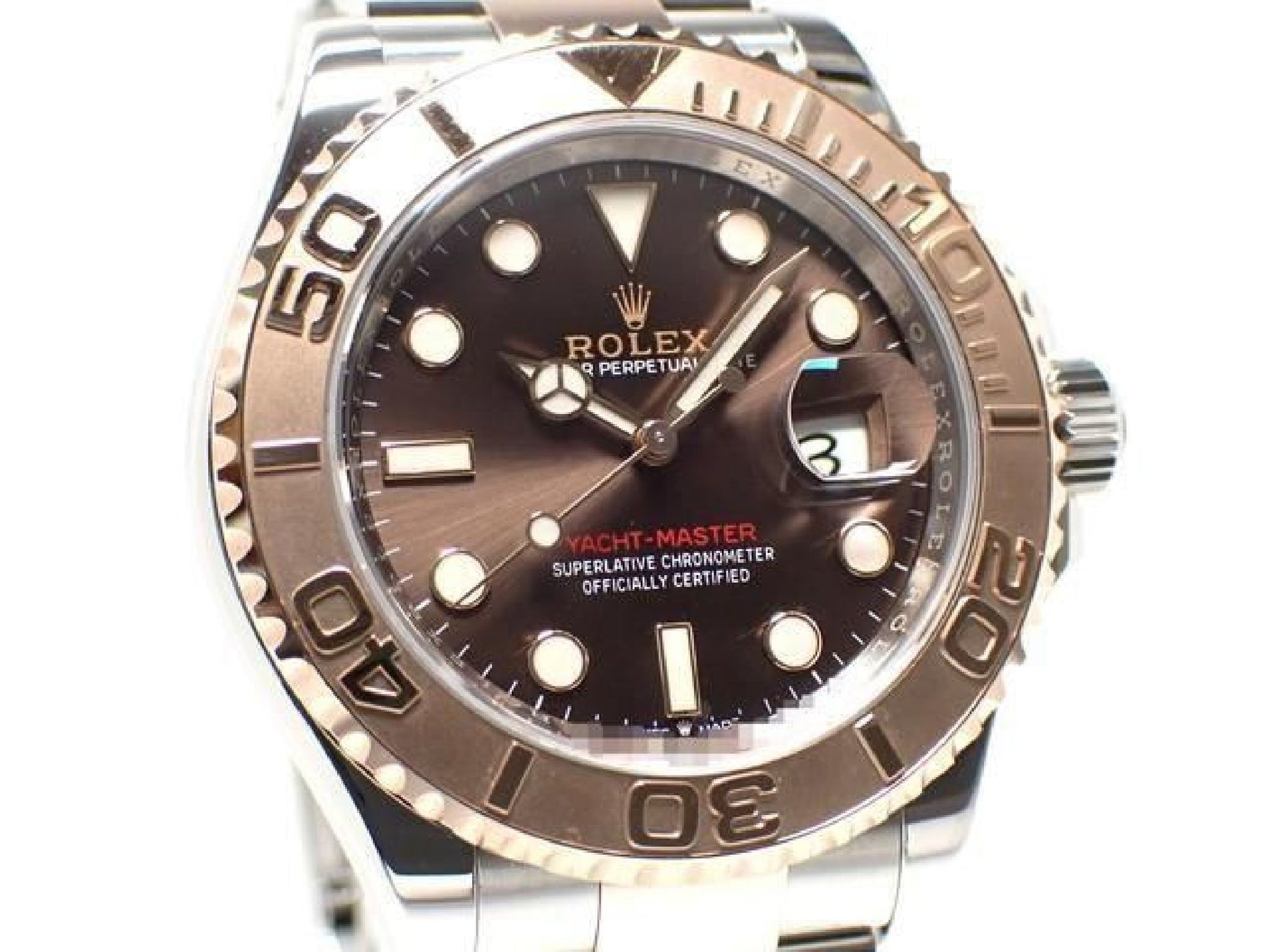 ROLEX YACHT-MASTER 40 SS x Everose Gold combination Chocolate Dial Ref.126621 '20 Mens 191679390 hannari-shop