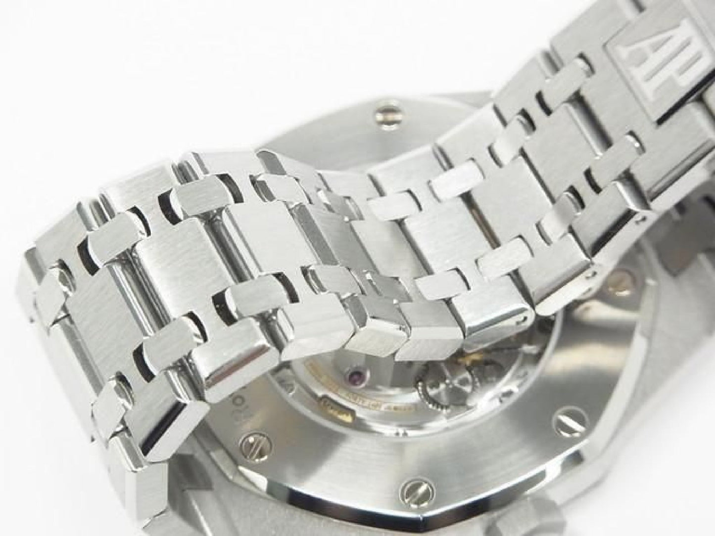 AUDEMARS PIGUET Royal Oak Automatic 41 MM silver Dial 15400ST Mens 191707786 hannari-shop