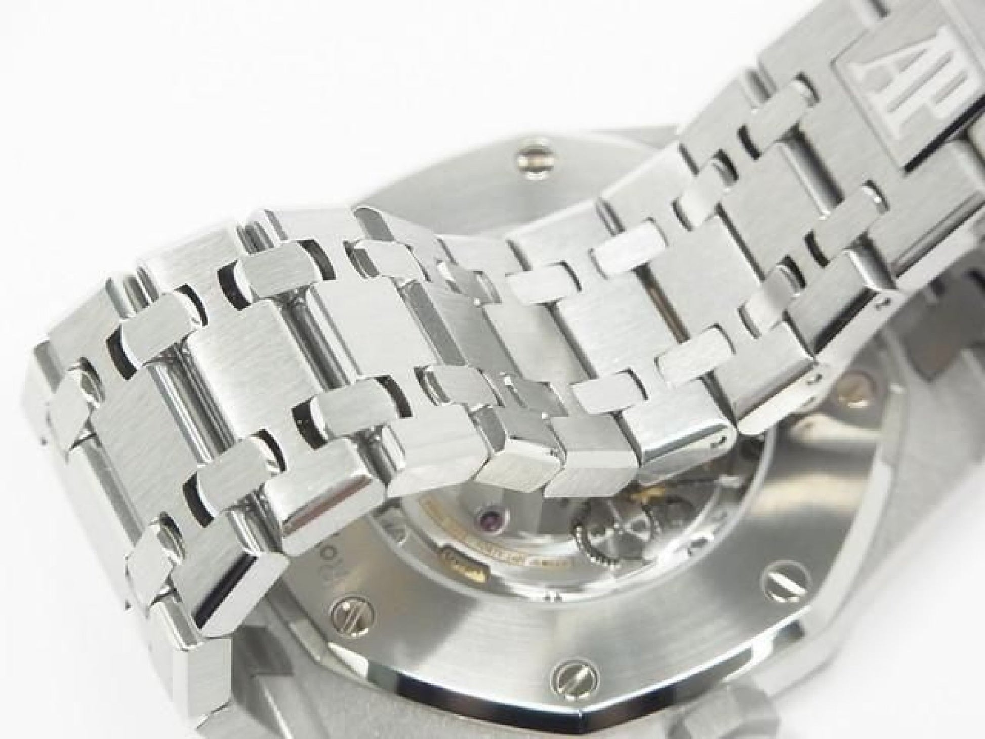 AUDEMARS PIGUET Royal Oak Automatic 41 MM silver Dial 15400ST Mens 191707786 hannari-shop