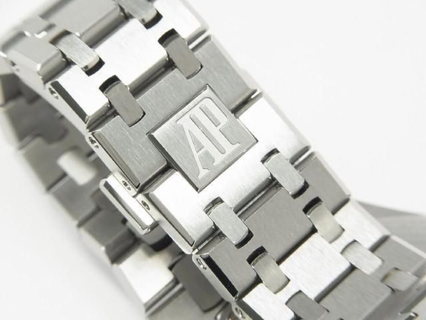AUDEMARS PIGUET Royal Oak Automatic 41 MM silver Dial 15400ST Mens 191707786 hannari-shop