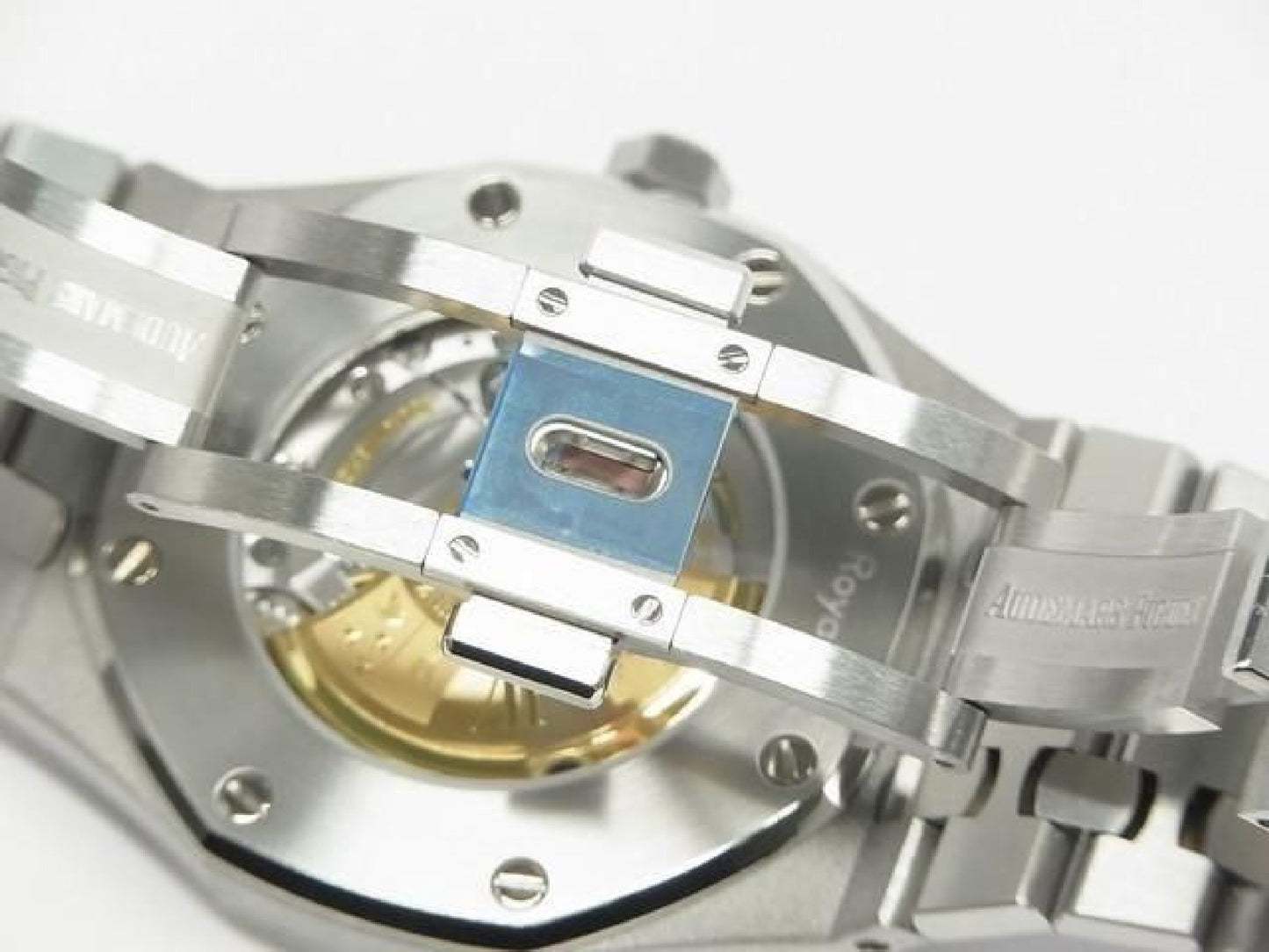 AUDEMARS PIGUET Royal Oak Automatic 41 MM silver Dial 15400ST Mens 191707786 hannari-shop