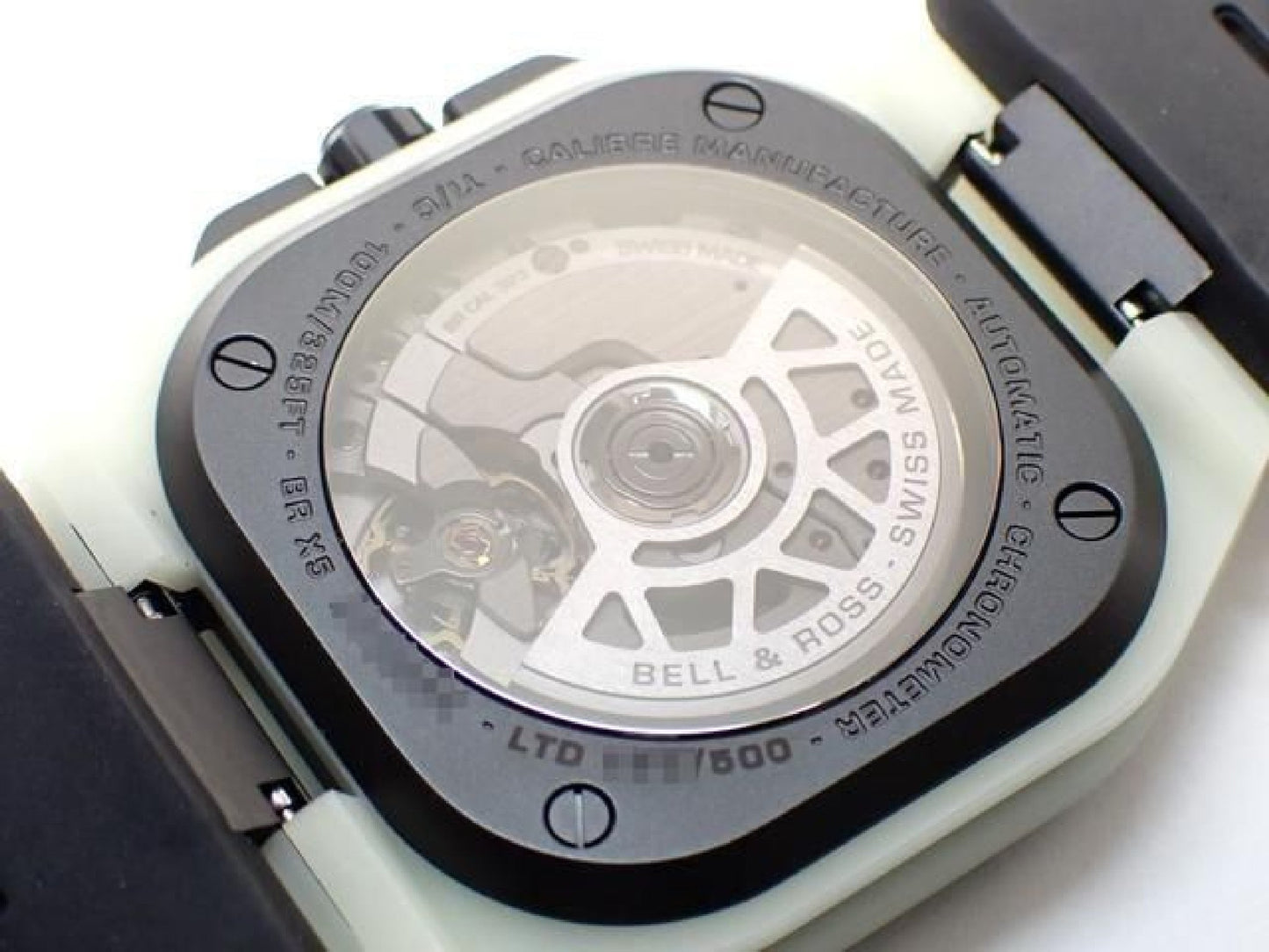 BELL & ROSS BR-X5 green Lum BRX5R-LUM-TC/SRB '24 Mens 191709179 hannari-shop