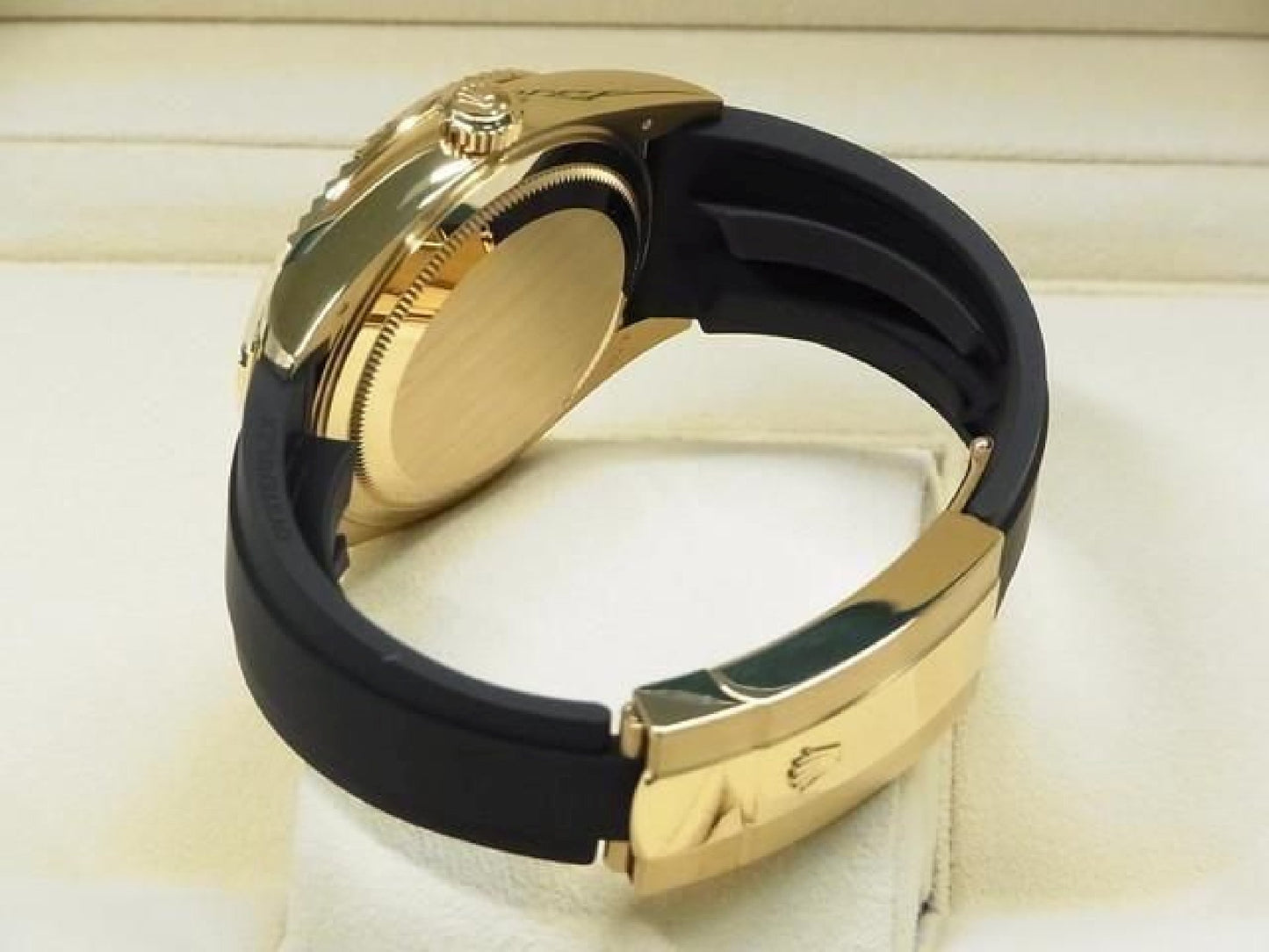 ROLEX Sky-Dweller 18KYG black Dial 326238 Mens 191758815 hannari-shop