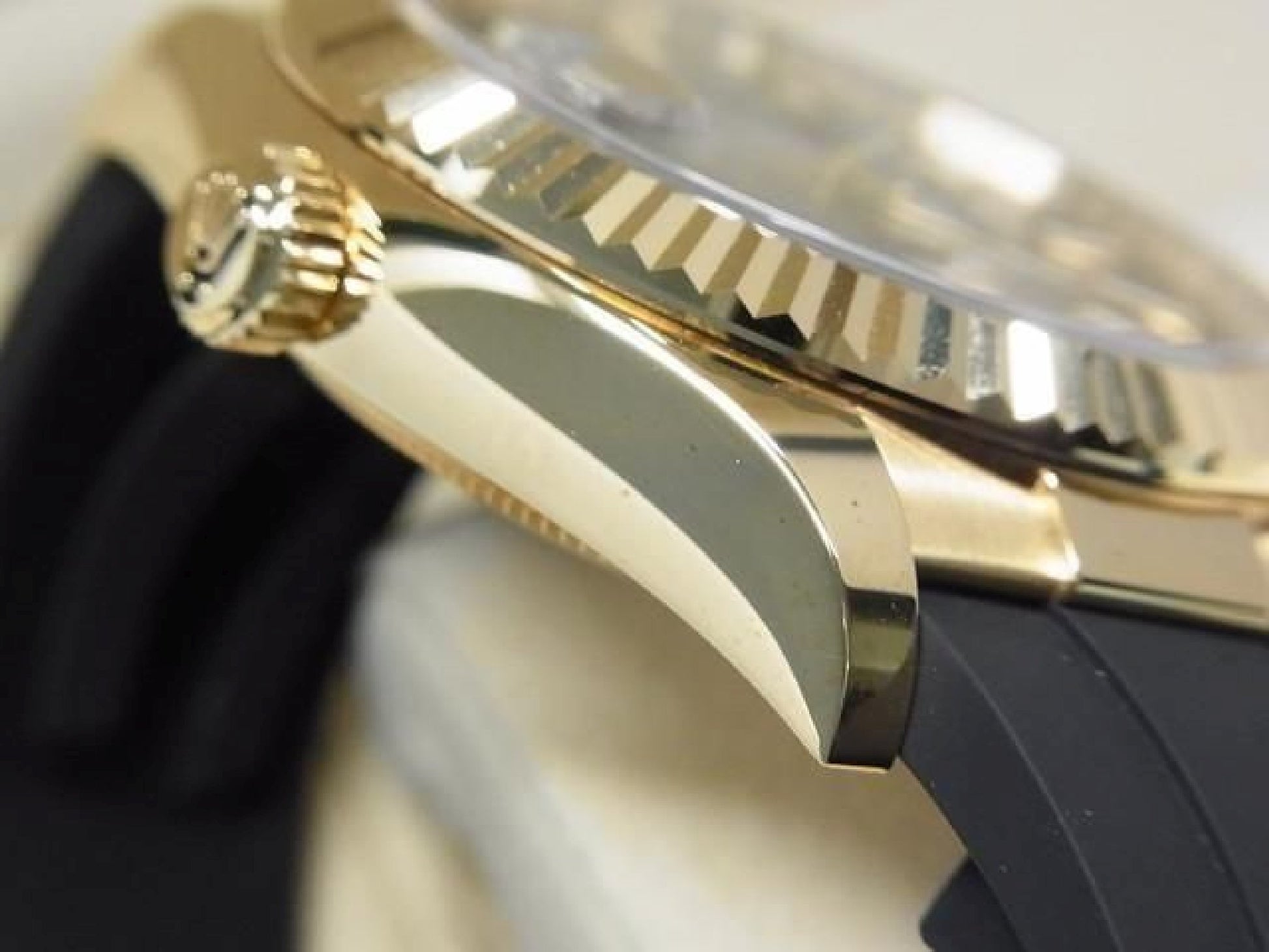 ROLEX Sky-Dweller 18KYG black Dial 326238 Mens 191758815 hannari-shop
