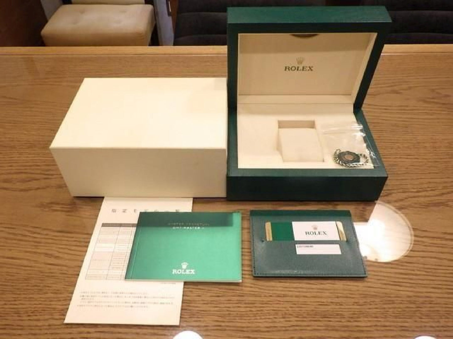 ROLEX GMT MasterII blue black bezel Ref.126710BLNR Jubilee Bracelet Mens 191797715 hannari-shop