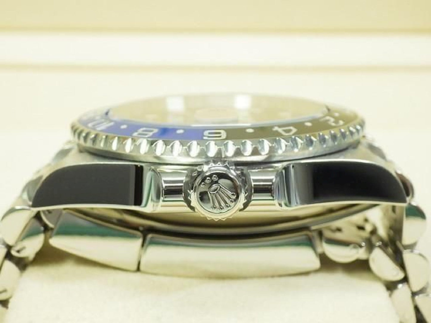 ROLEX GMT MasterII blue black bezel Ref.126710BLNR Jubilee Bracelet Mens 191797715 hannari-shop