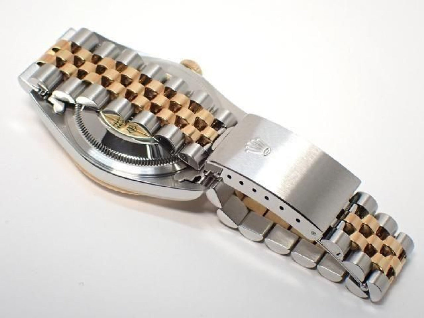 ROLEX Datejust combination 16233NR white Shell Roman Mens 191837489 hannari-shop