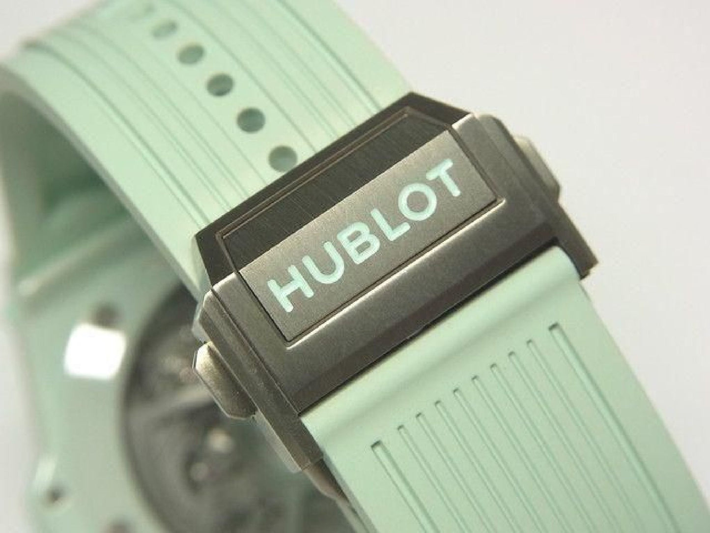 HUBLOT Big bang Unico mint-green ceramic 42 MM 441.GS.5221.RX Mens 191858546 hannari-shop