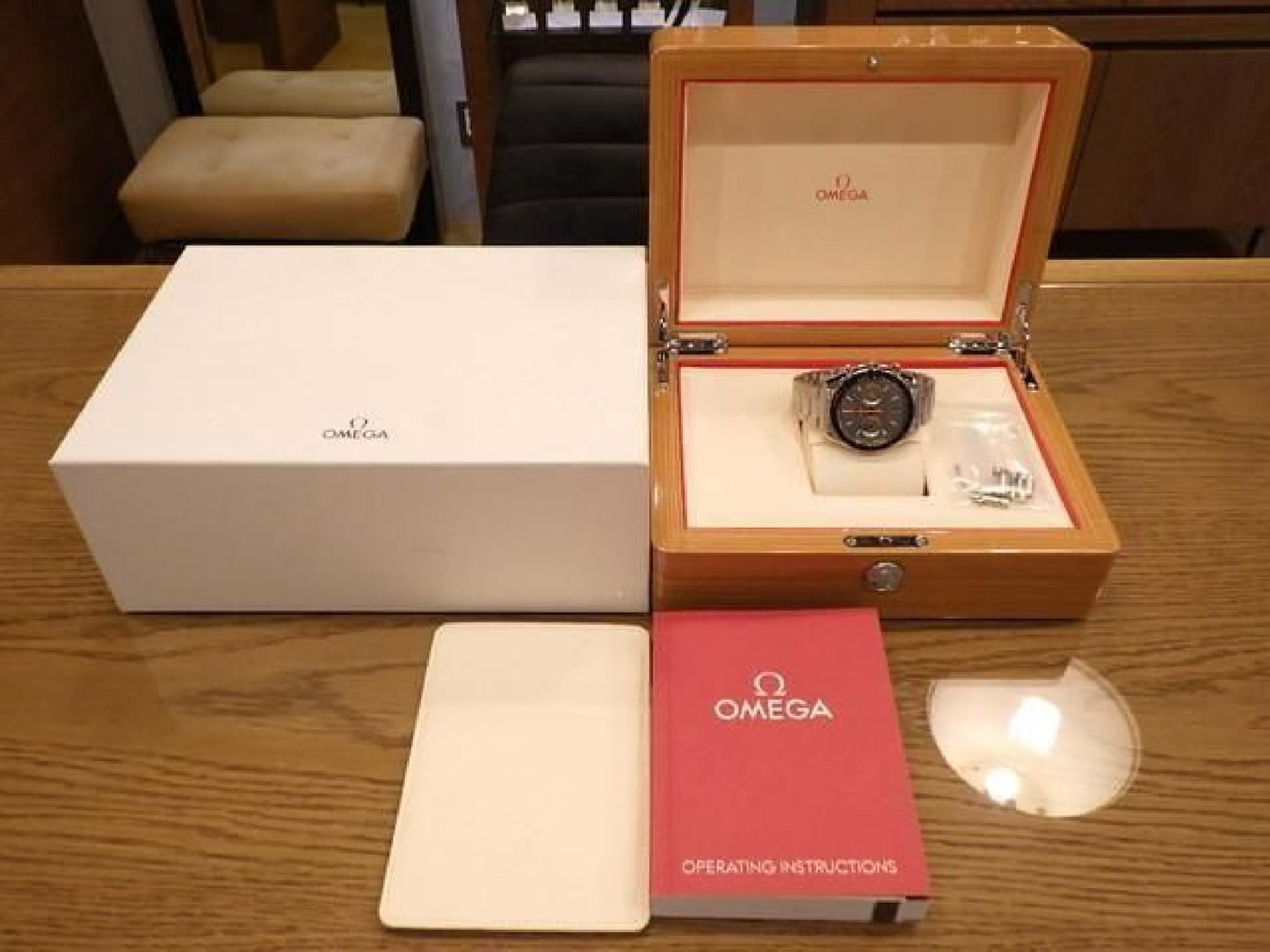 OMEGA Speedmaster Racing 44.25 MM Ref.329.30.44.51.06.001 Mens 191862559 hannari-shop