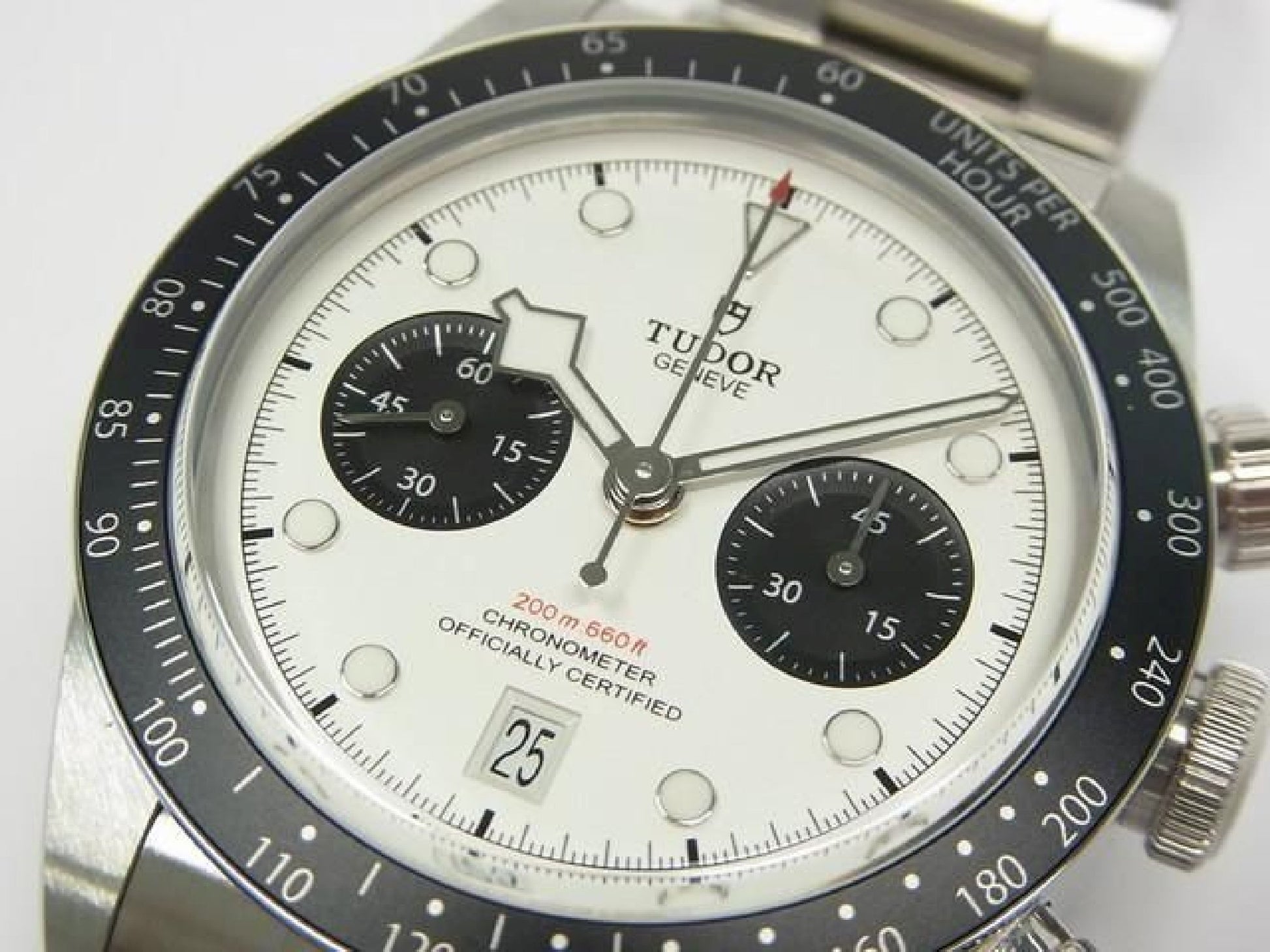 TUDOR Black Bay Chrono Opaline x black 79360N unused Mens 191862709 hannari-shop
