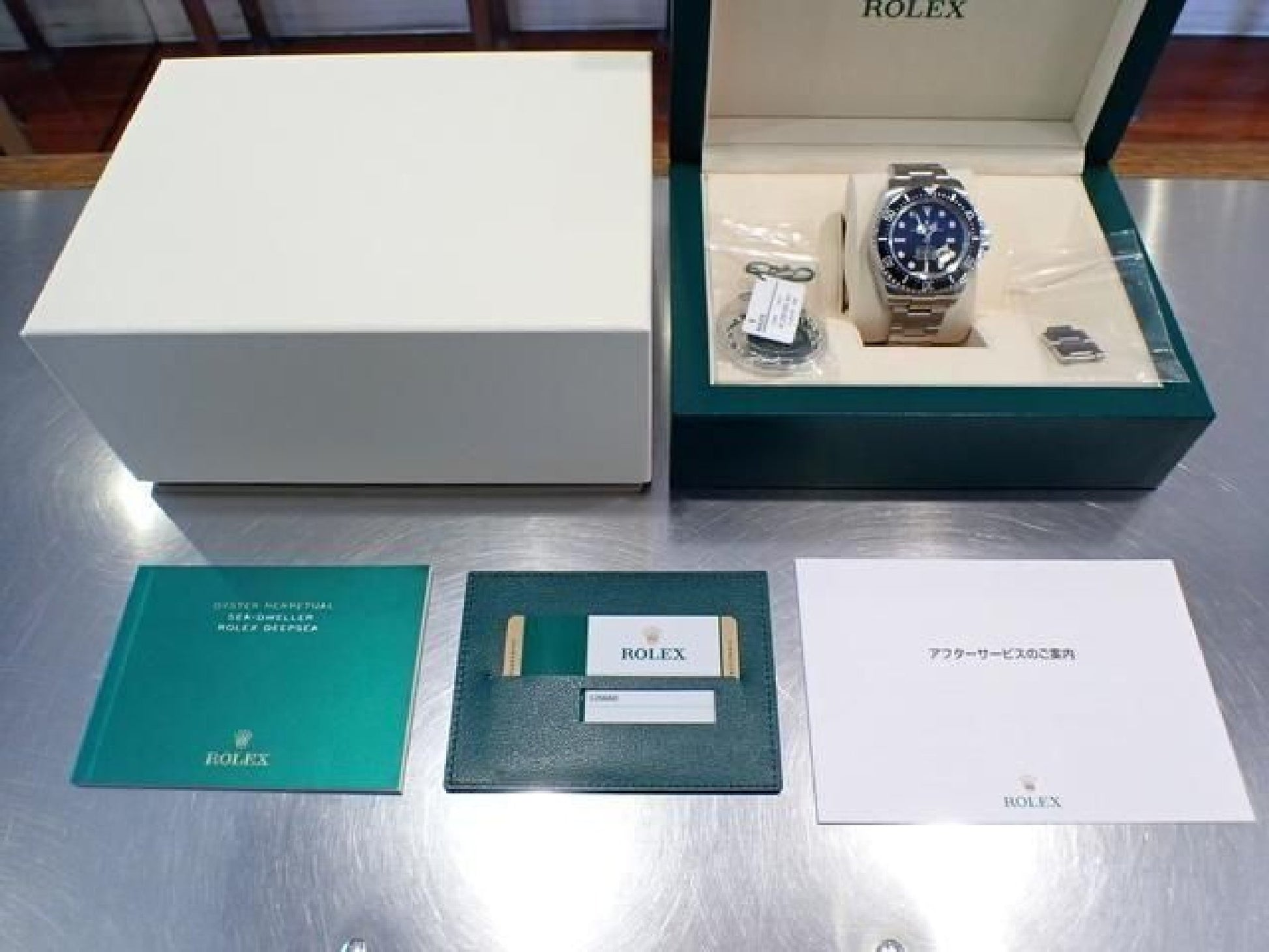 ROLEX Sea-Dweller Deepsea D blue Dial 126660 '18  Genuine goods Mens 191866311 hannari-shop