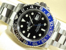 ROLEX GMT MasterII blå sort bezel Ref.116710BLNR Herre 191927149 hannari-shop