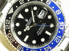 ROLEX GMT MasterII blå sort bezel Ref.116710BLNR Herre 191927149 hannari-shop