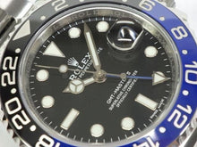 ROLEX GMT MasterII blå sort bezel Ref.116710BLNR Herre 191927149 hannari-shop