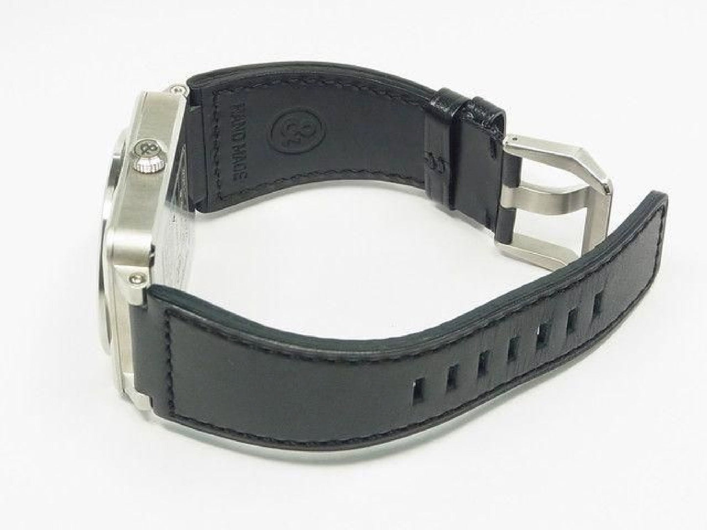 BELL & ROSS BR03-97 Reserve de Marche BR0397-BL-SI/SCA Genuine goods Mens 192234983 hannari-shop