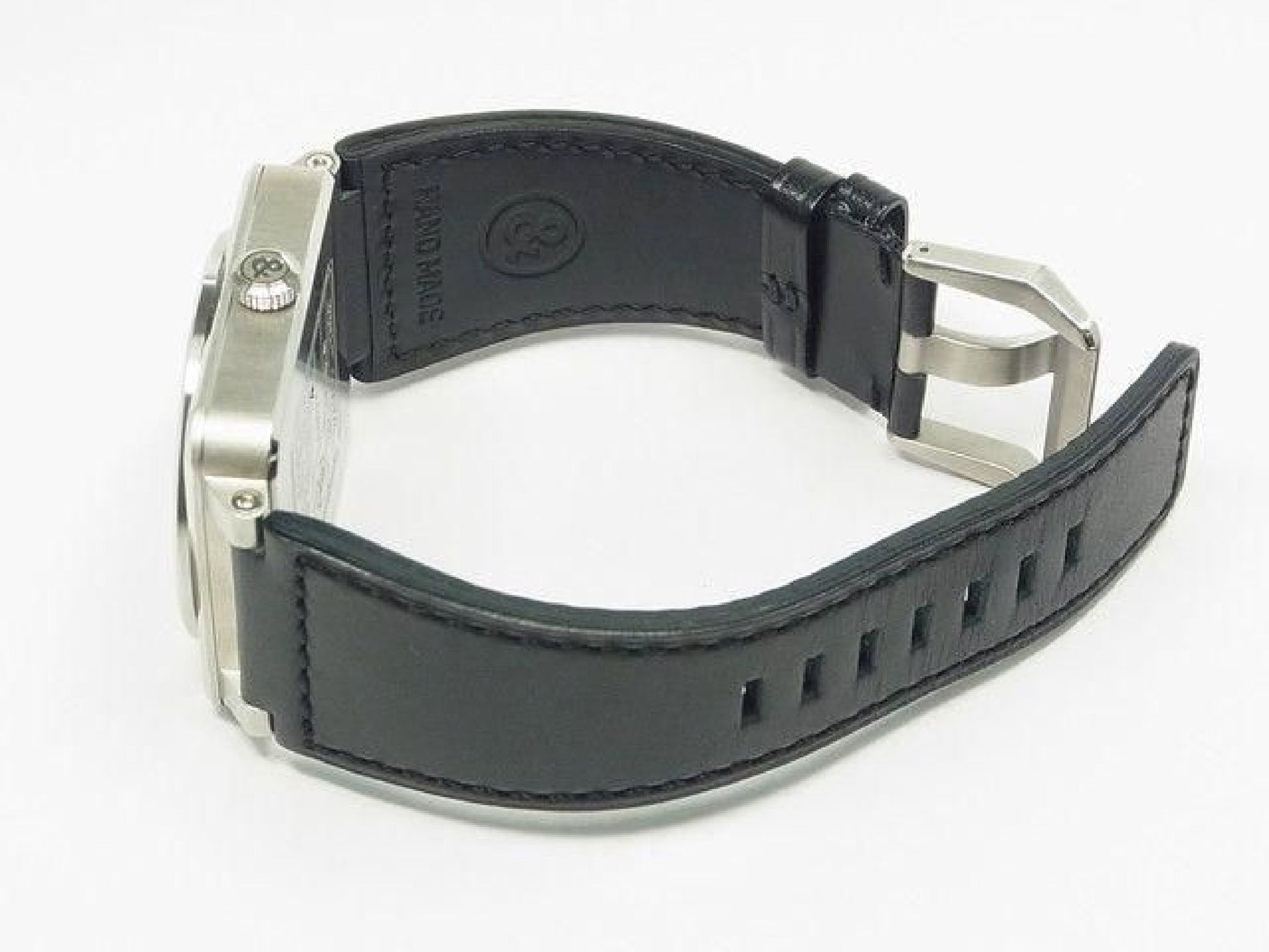 BELL & ROSS BR03-97 Reserve de Marche BR0397-BL-SI/SCA Genuine goods Mens 192234983 hannari-shop