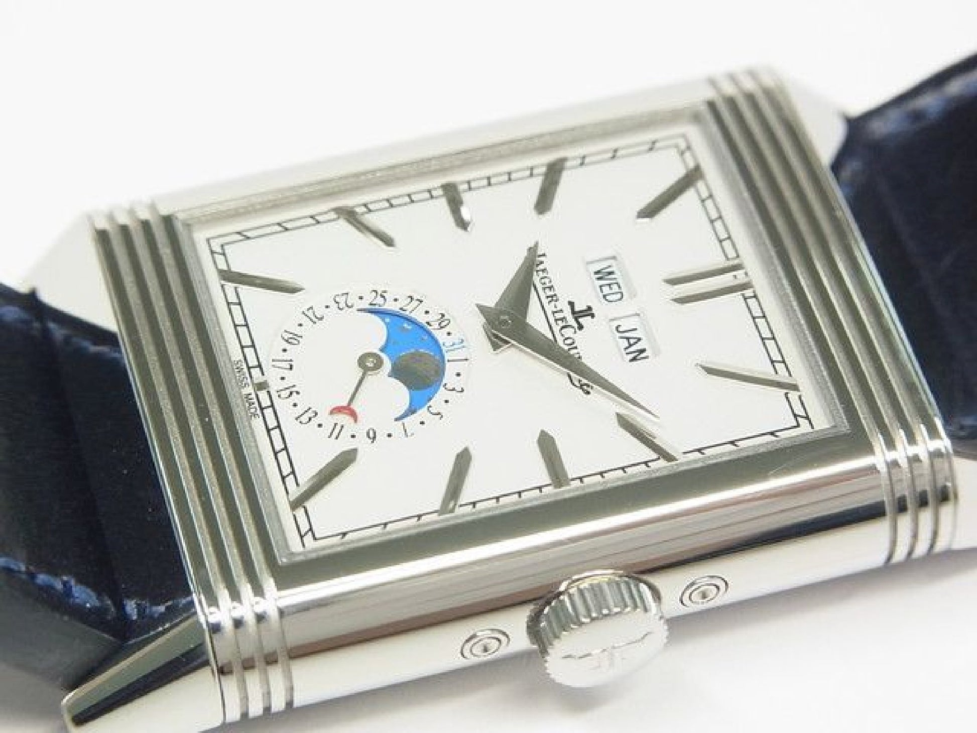 JAEGER LECOULTRE Reverso Tribute duo calendar Q3914820 Genuine goods Mens 192262647 hannari-shop