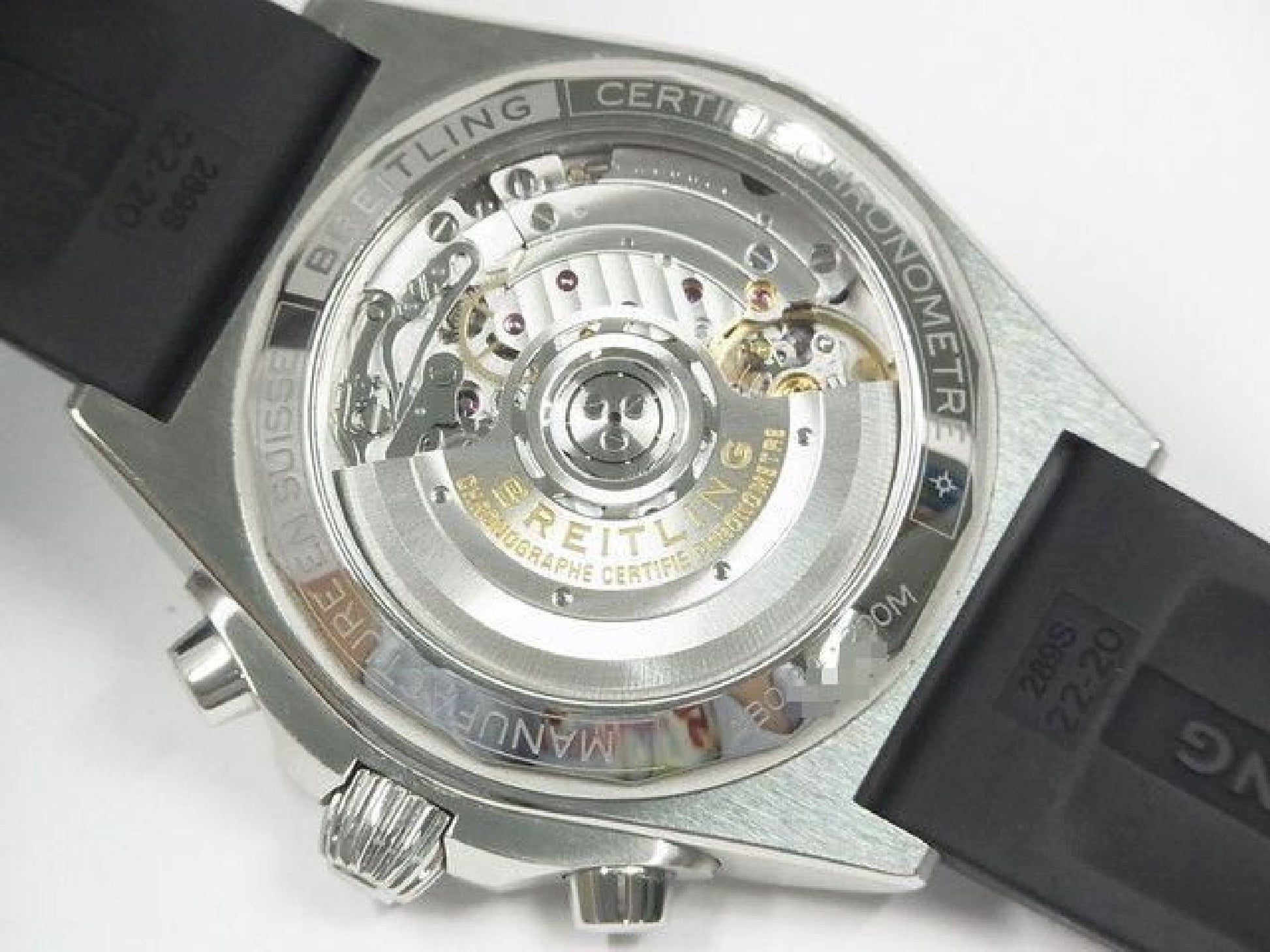 BREITLING Chrono Mat B01 44 black bezel lag diamond Boutique Limited Mens 192291512 hannari-shop