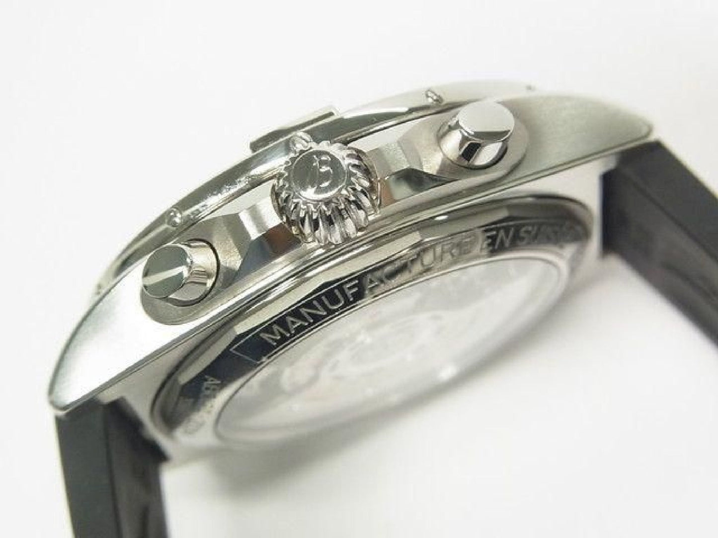 BREITLING Chrono Mat B01 44 black bezel lag diamond Boutique Limited Mens 192291512 hannari-shop
