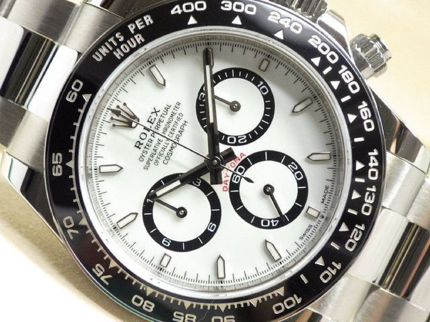 ROLEX Daytona white Dial 126500LN unused '25 Mens 192300185 hannari-shop