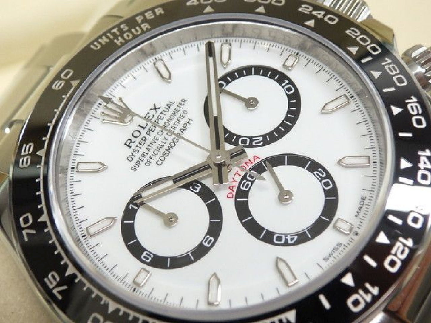 ROLEX Daytona white Dial 126500LN unused '25 Mens 192300185 hannari-shop