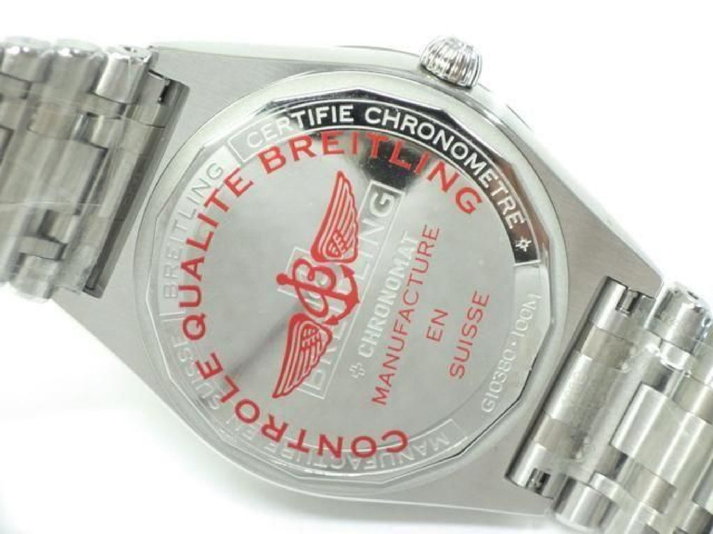BREITLING Chrono Mat Automatic 36 Ice blue Dial G10380591C1G1 Mens 192398303 hannari-shop