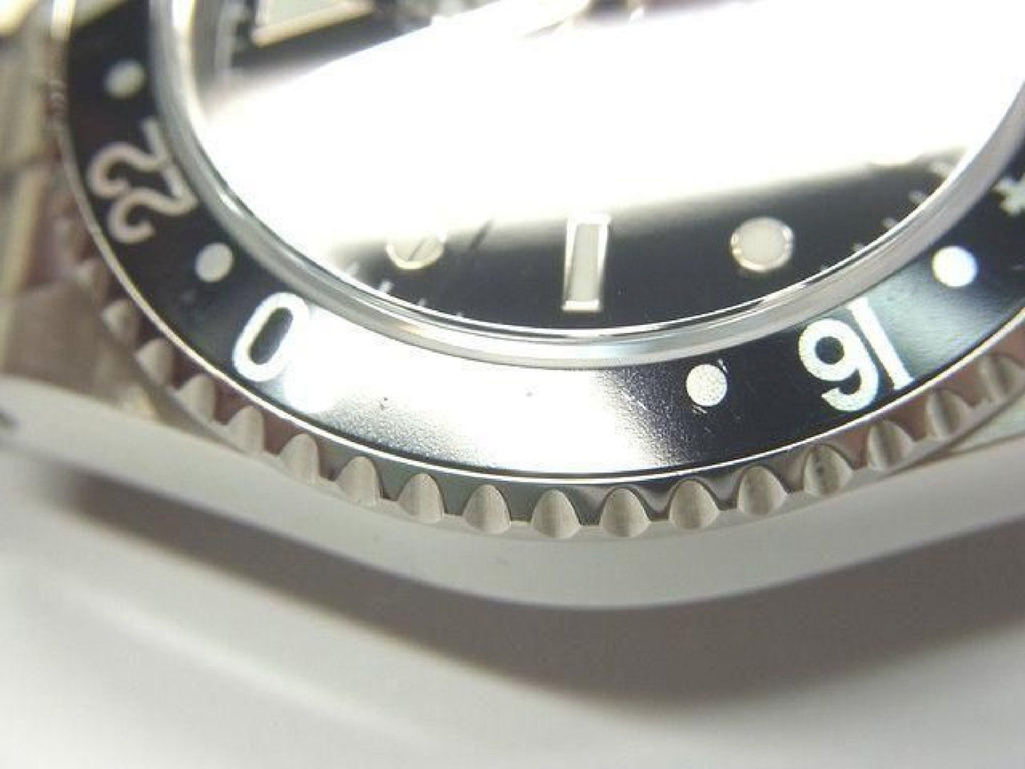 ROLEX GMT MasterII black bezel 16710 P series Mens 192410766 hannari-shop