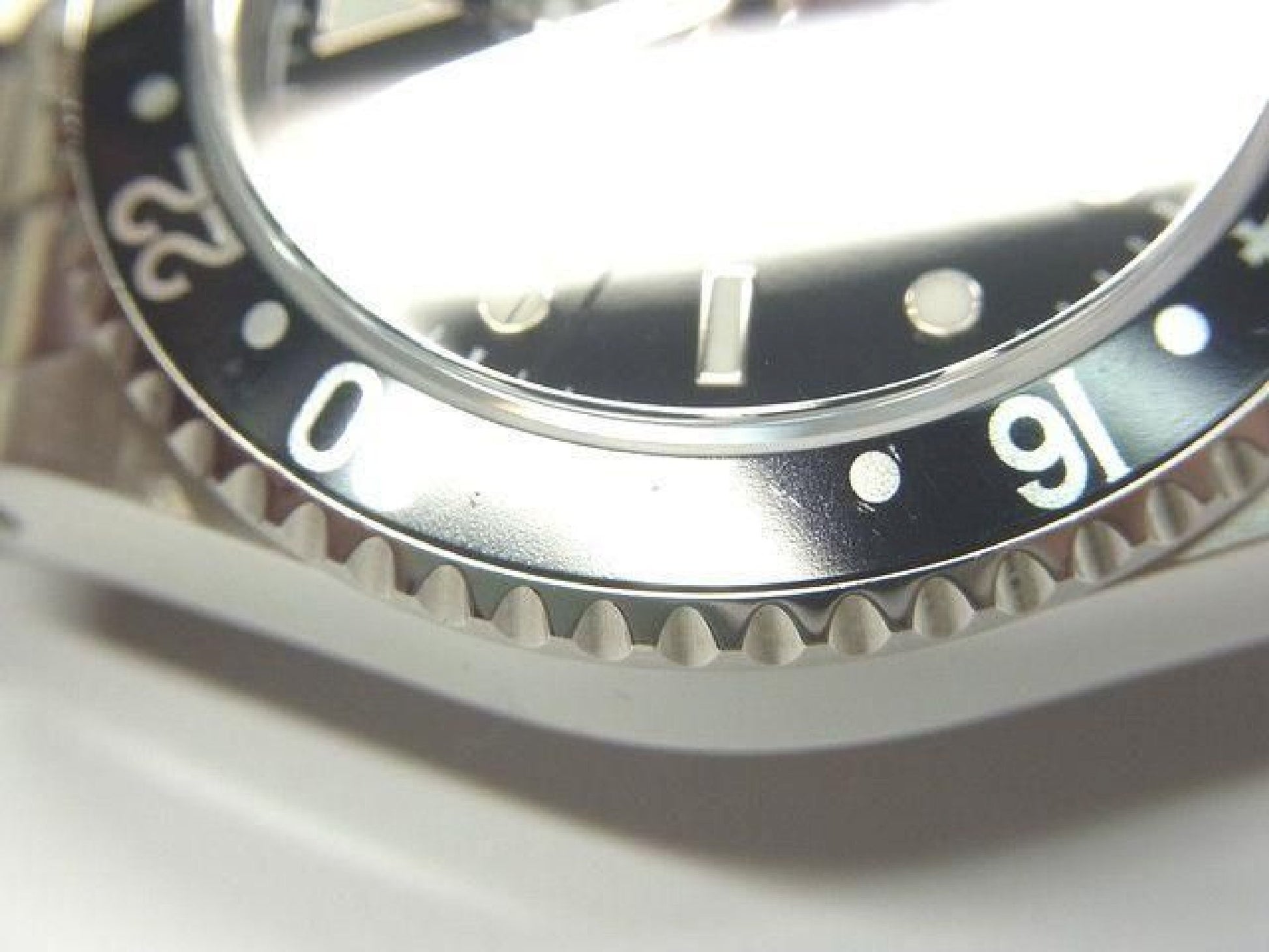 ROLEX GMT MasterII black bezel 16710 P series Mens 192410766 hannari-shop