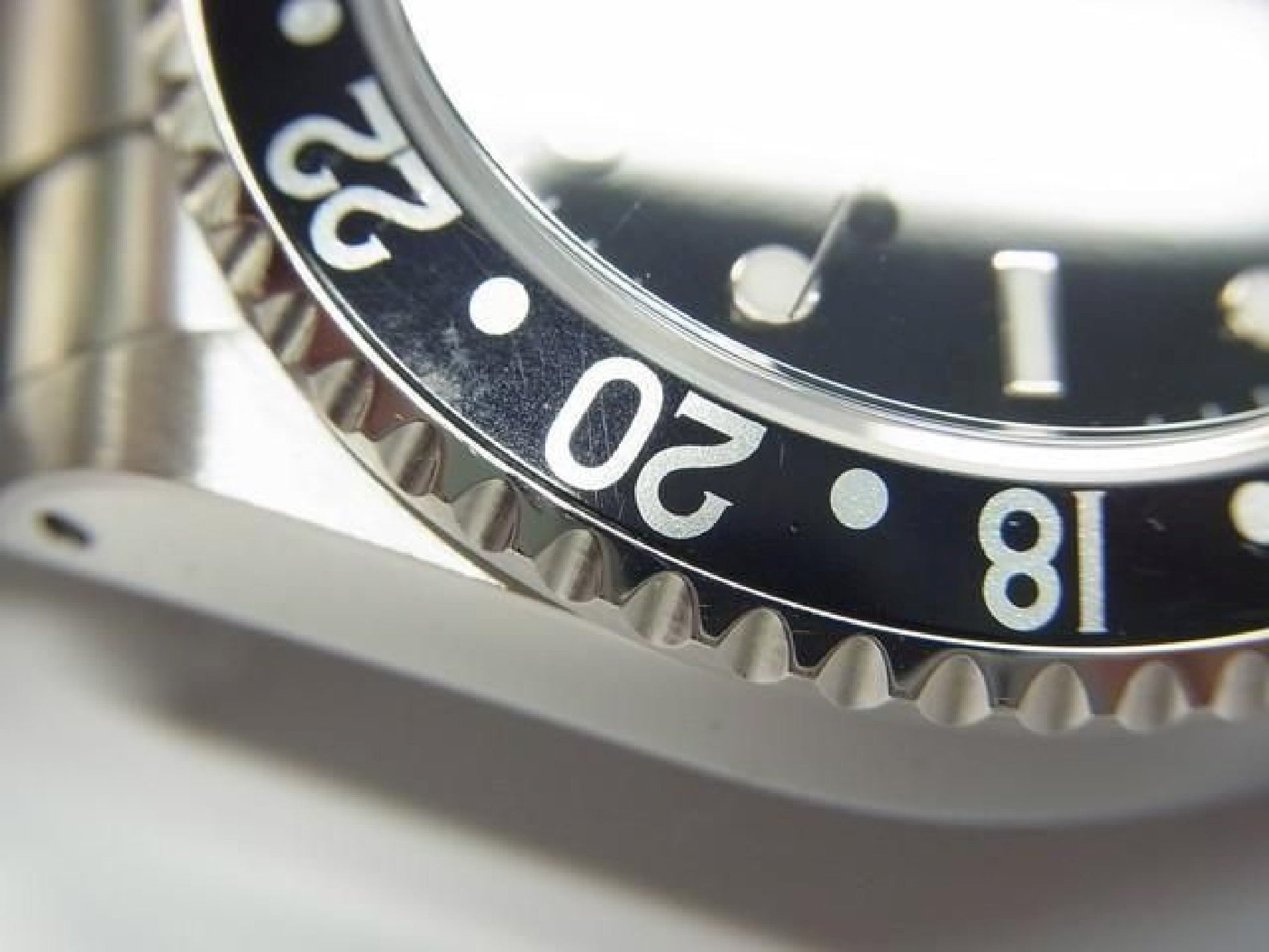 ROLEX GMT MasterII black bezel 16710 P series Mens 192410766 hannari-shop