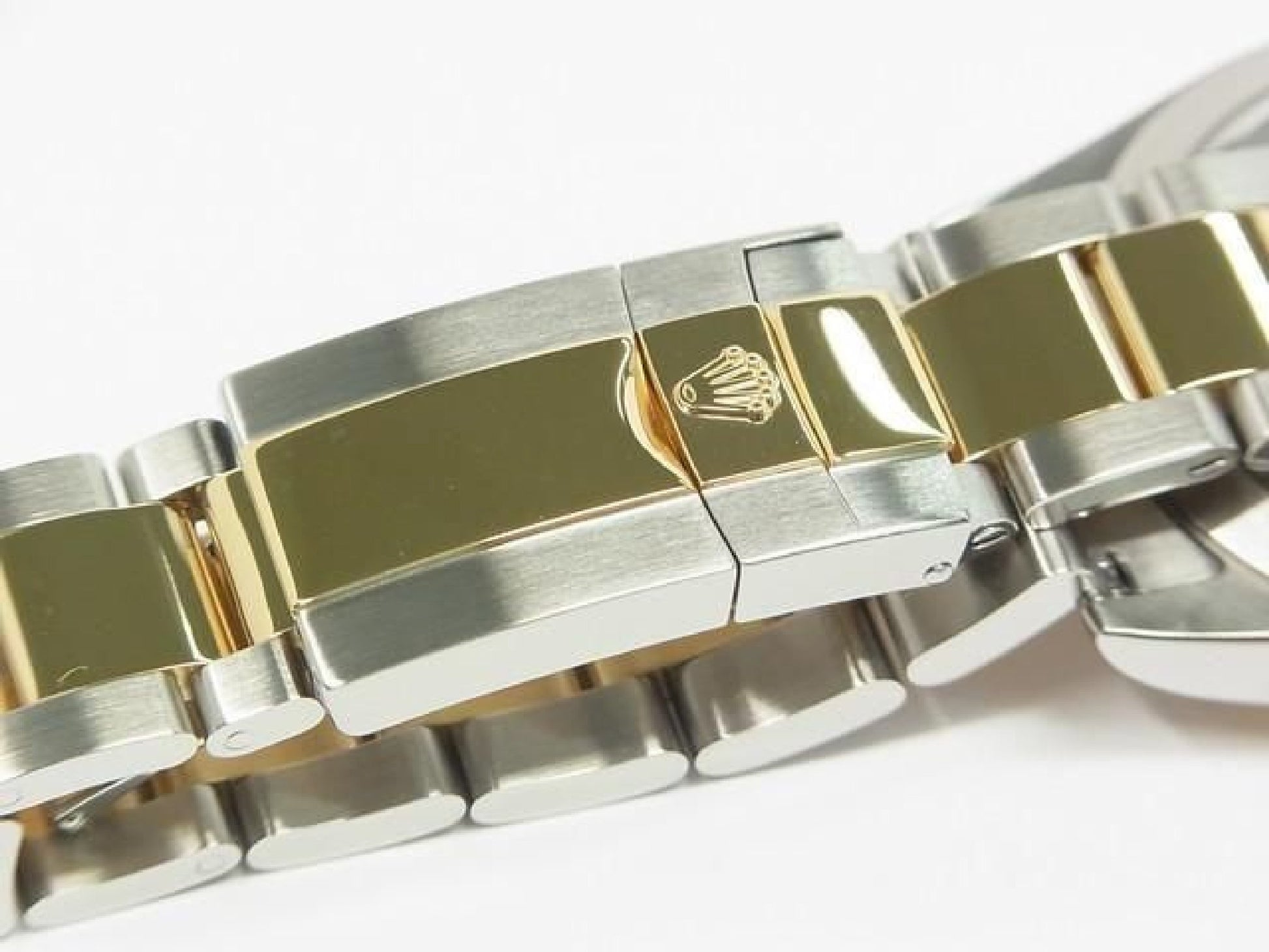 ROLEX Daytona SS xYG combination white Shell 116523 Y series Mens 192416387 hannari-shop