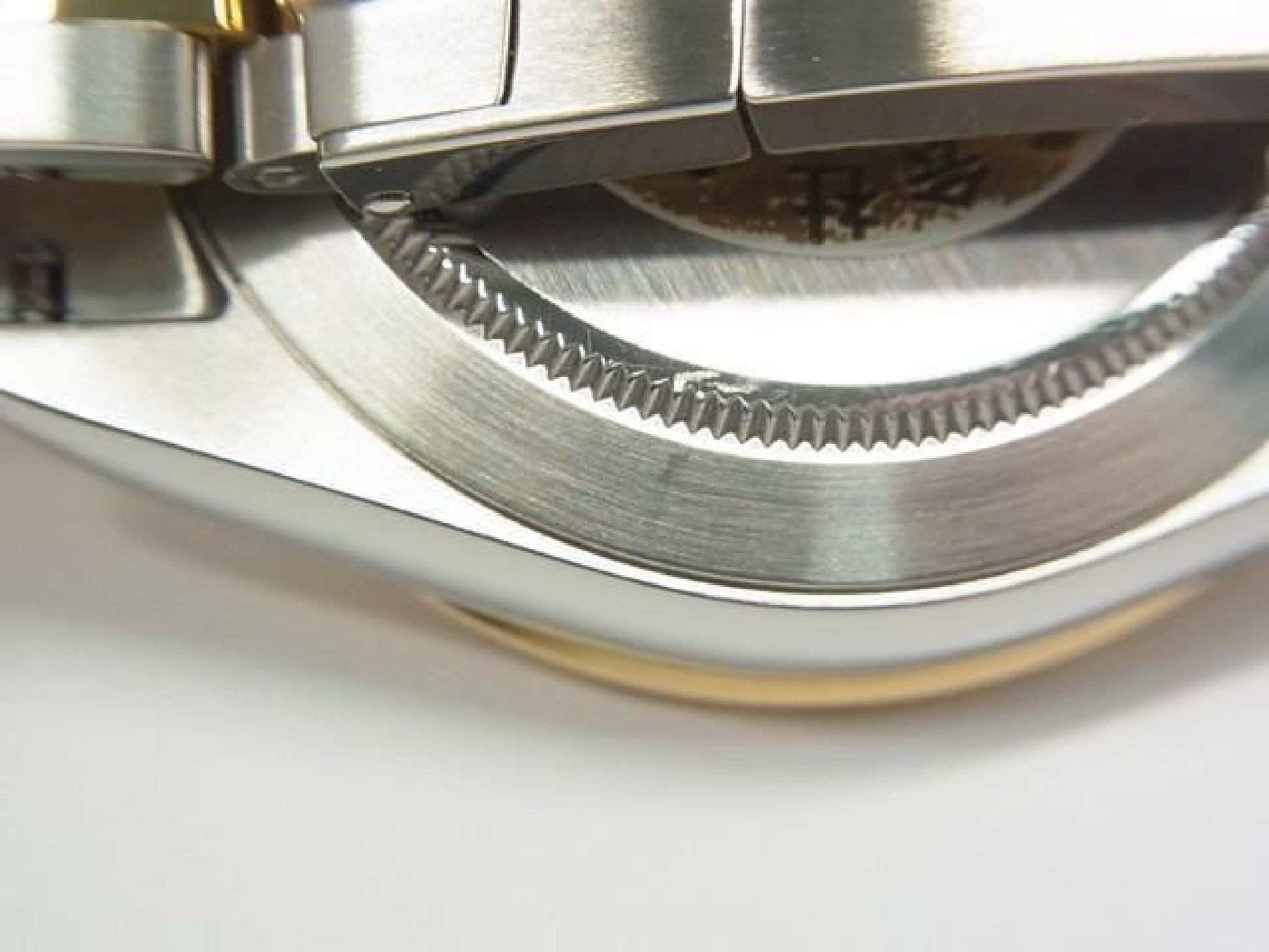 ROLEX Daytona SS xYG combination white Shell 116523 Y series Mens 192416387 hannari-shop