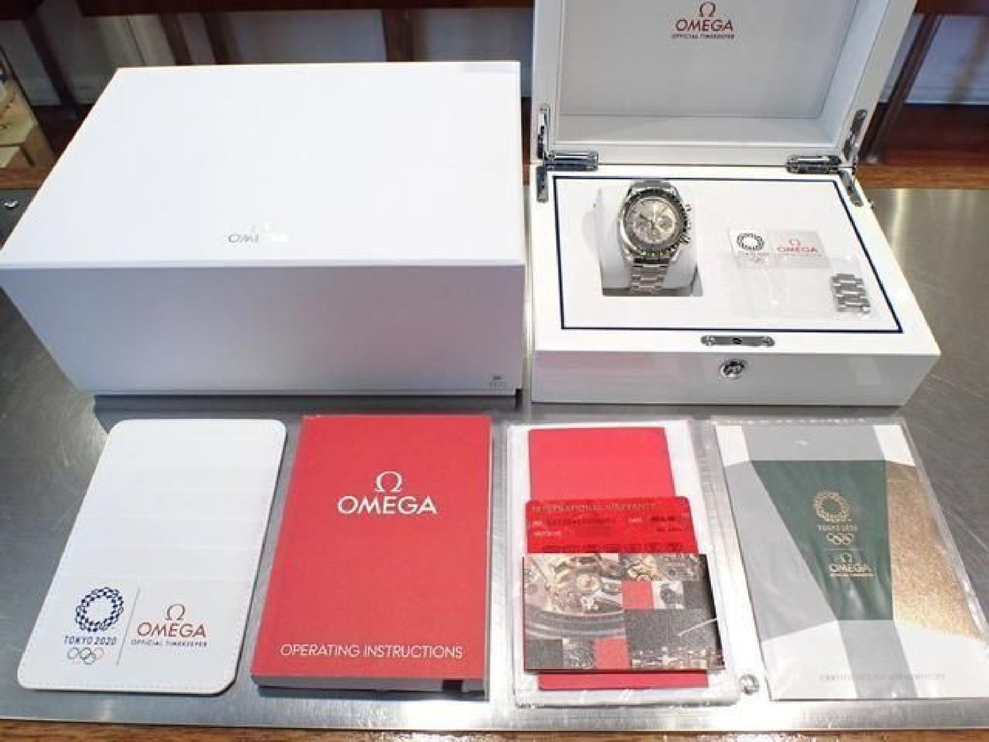 OMEGA Speedmaster Tokyo2020 limited edition SS x Sedna gold '19 Mens 192438151 hannari-shop