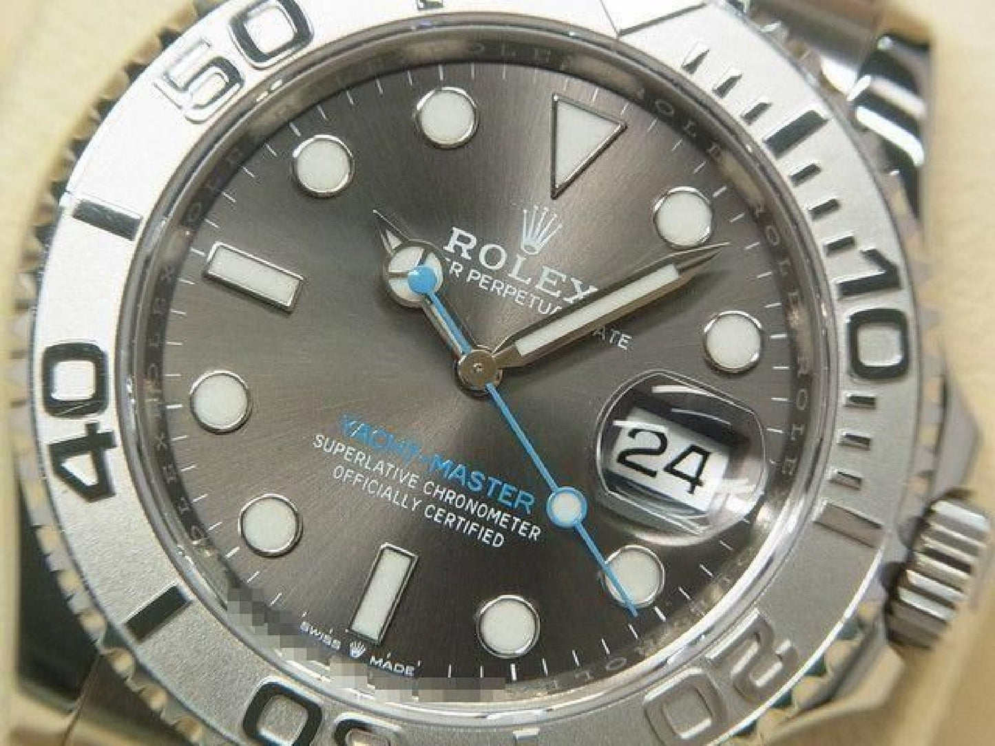 ROLEX YACHT-MASTER 40 dark rhodium 126622 '21 purchased Mens 192472455 hannari-shop