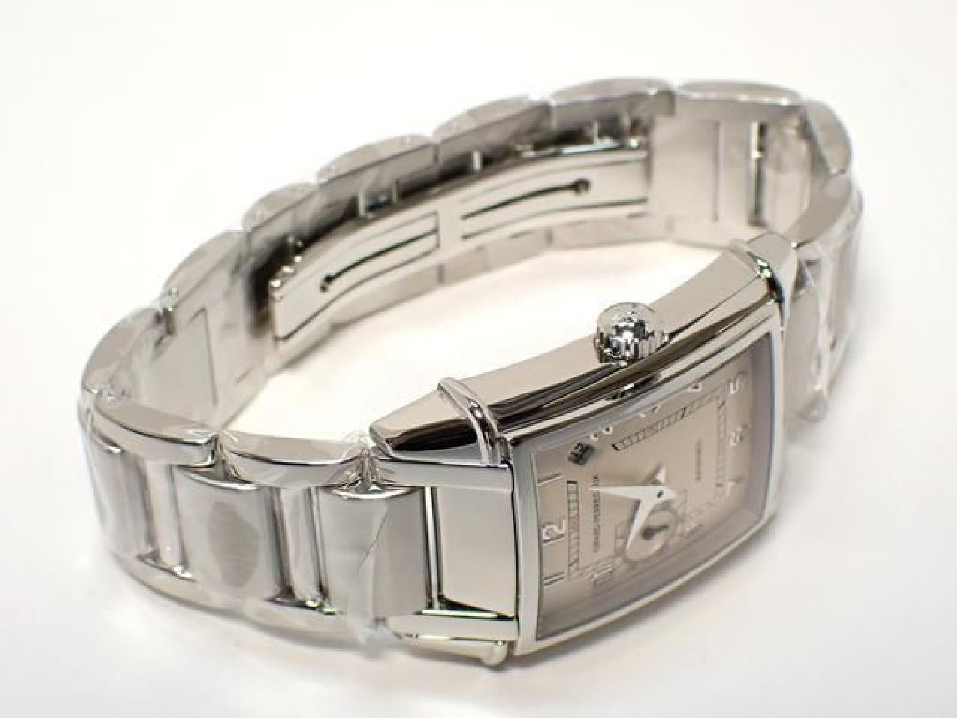 GIRARD PERREGAUX vintage1945 Small Second silver Dial Genuine goods '09 Mens 192474596 hannari-shop