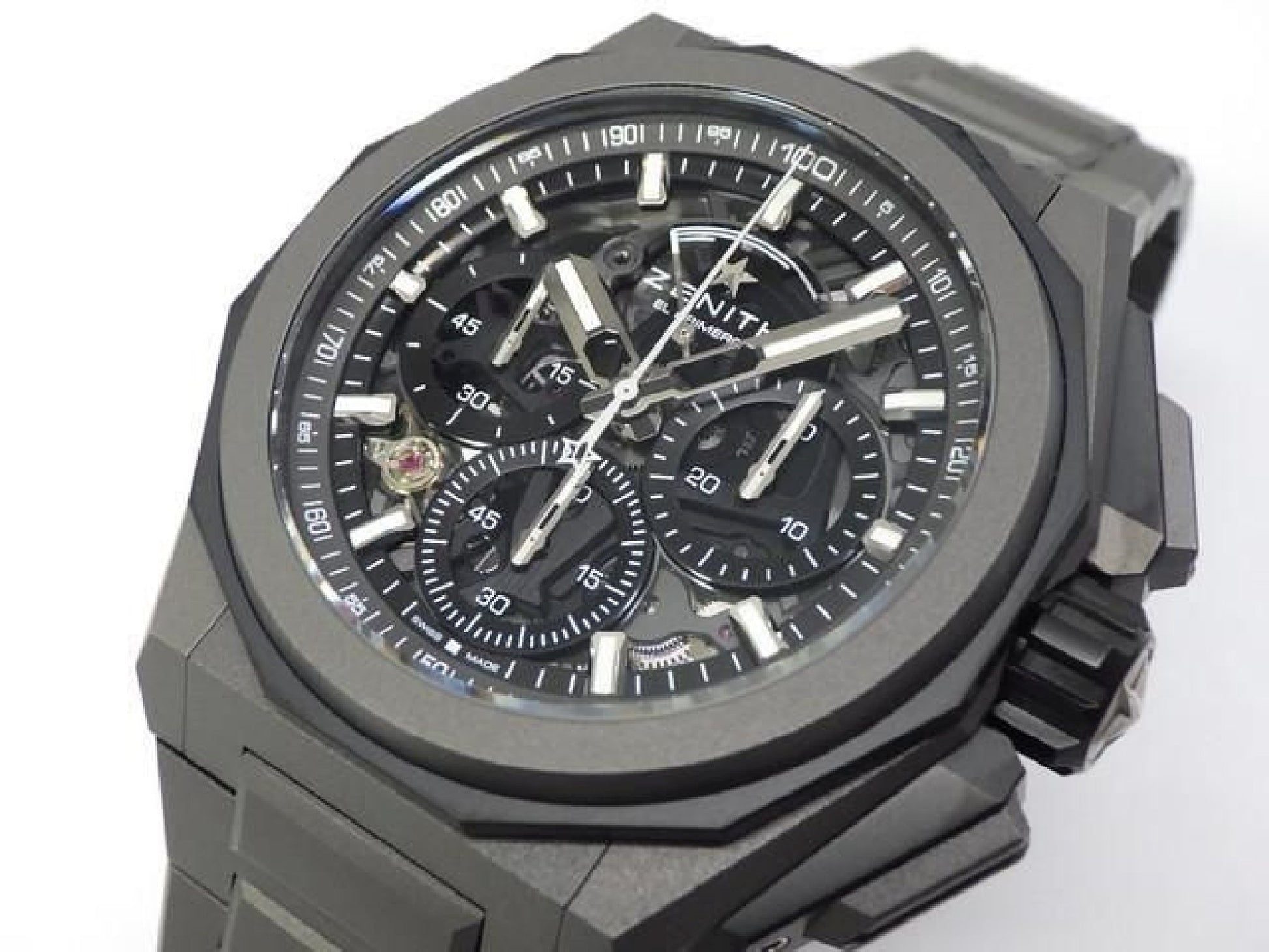 ZENITH Defy extreme Ref.97.9100.9004/02.I001 unused Mens 192495304 hannari-shop