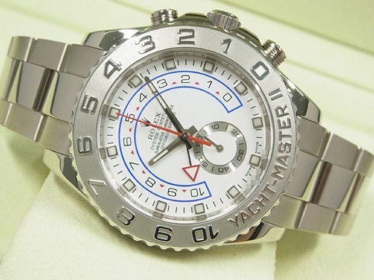 ROLEX YACHT-MASTERII 18K white gold 116689 V series makerOH done Mens 192503932 hannari-shop
