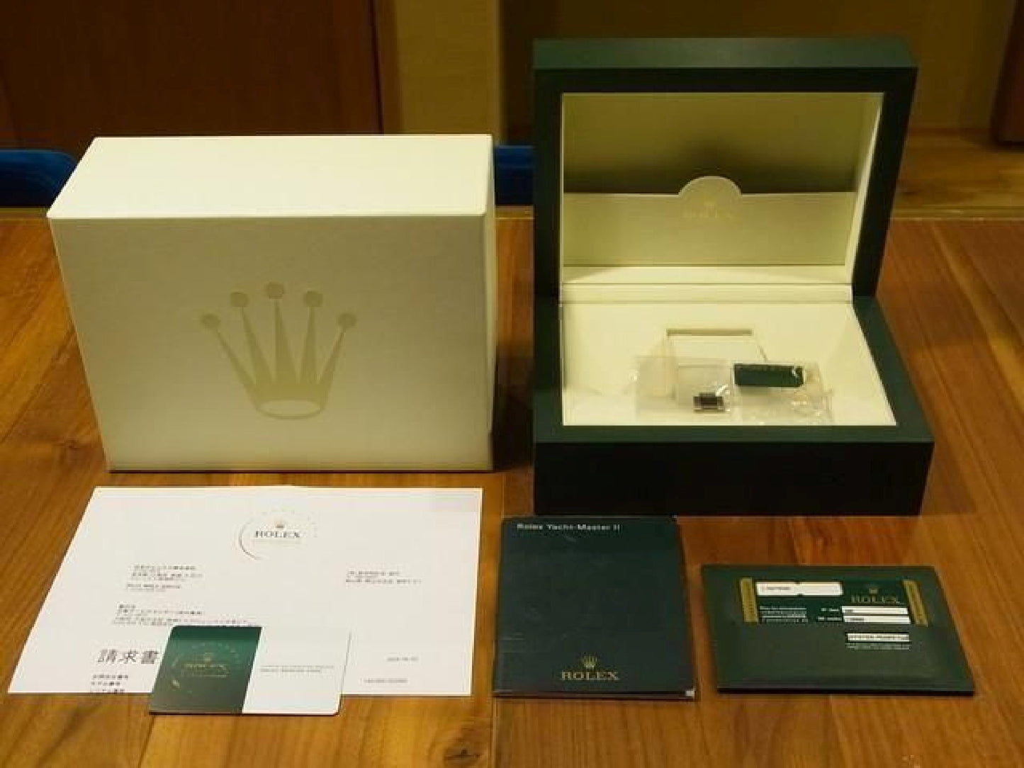 ROLEX YACHT-MASTERII 18K white gold 116689 V series makerOH done Mens 192503932 hannari-shop